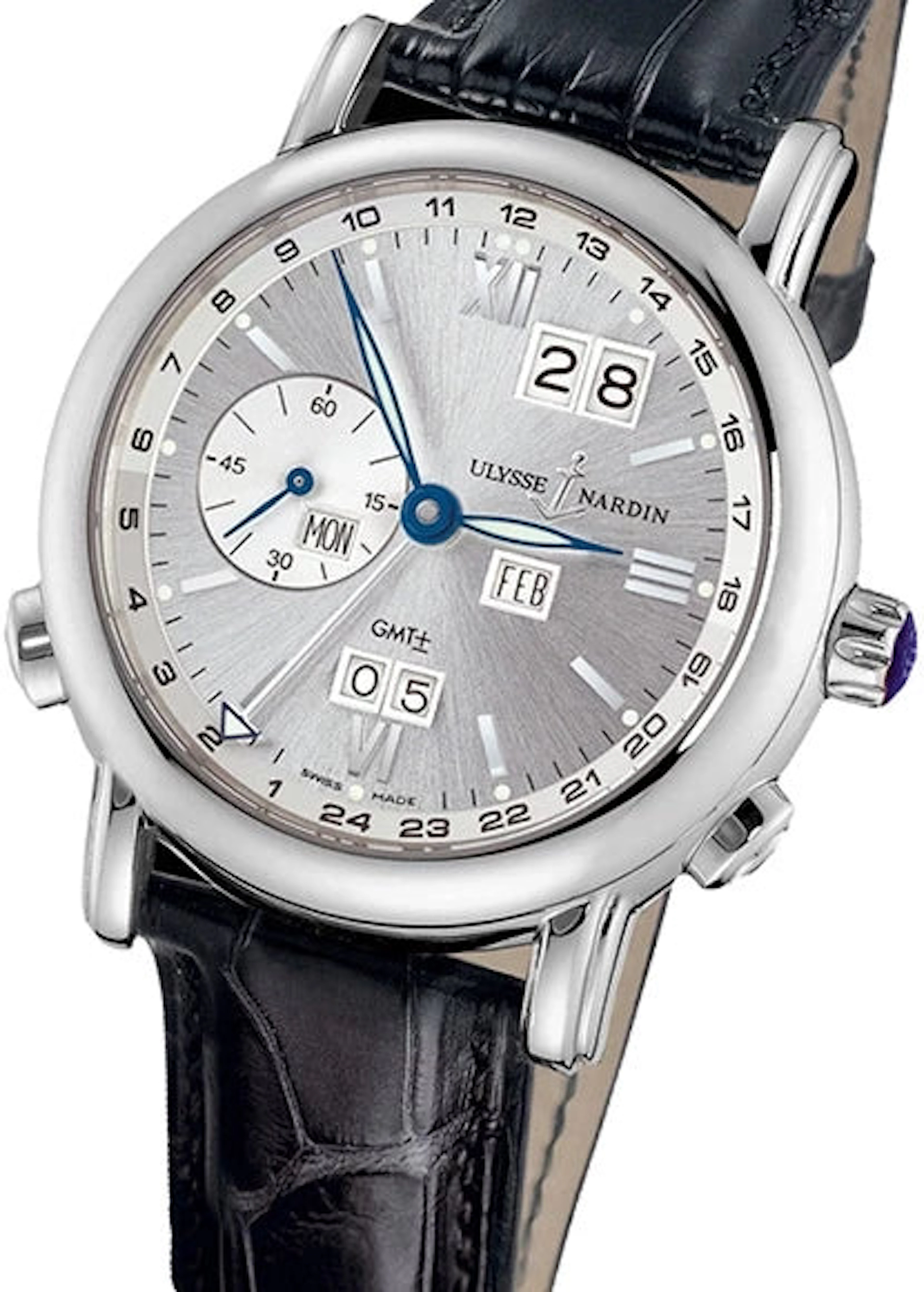 Ulysse Nardin Exceptional Perpetual Calendar 18K White Gold Men's Watch