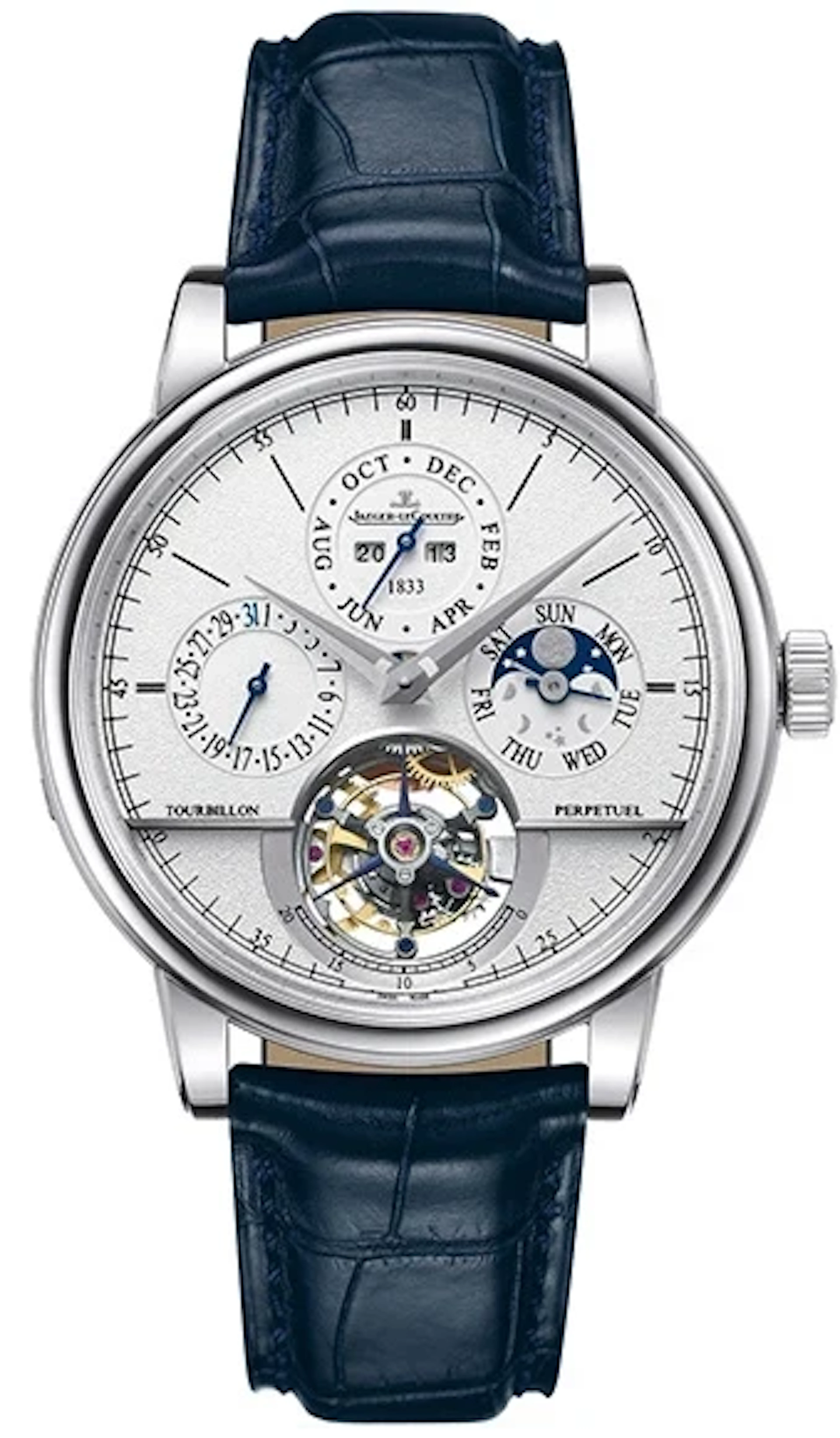 Jaeger-LeCoultre Master Grande Tradition Perpetuel Platinum Men's Watch