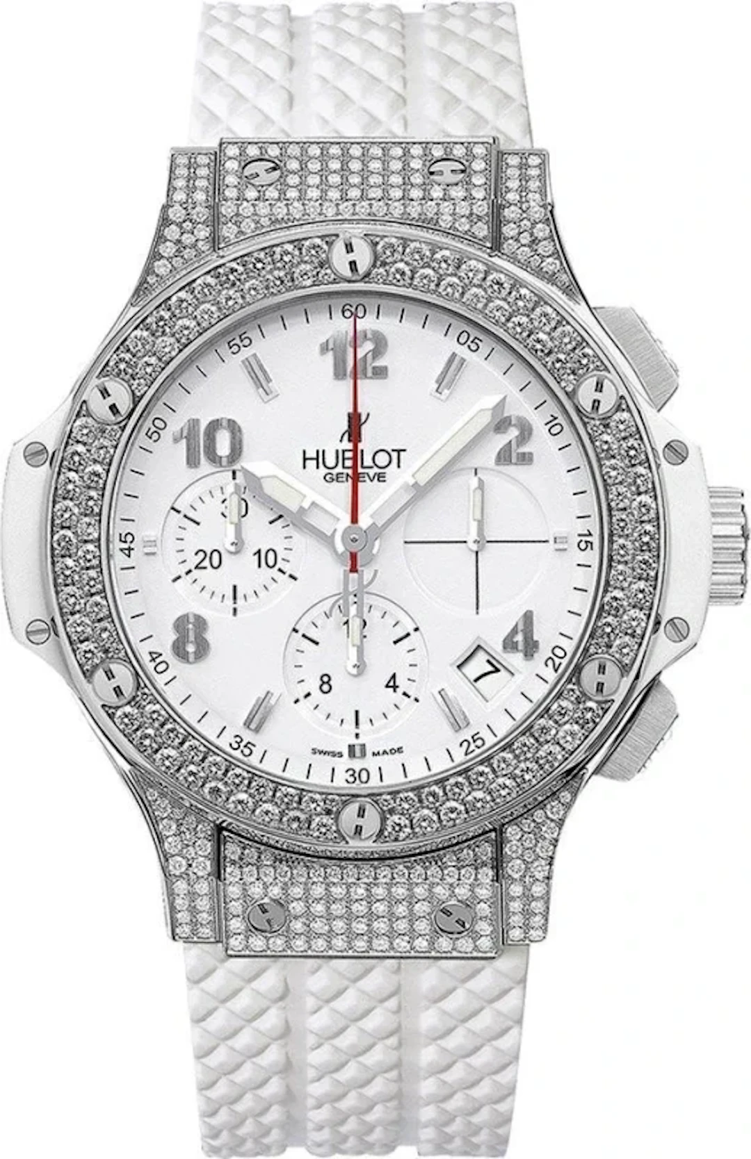 Hublot Stainless steel & Diamonds Lady's Watch