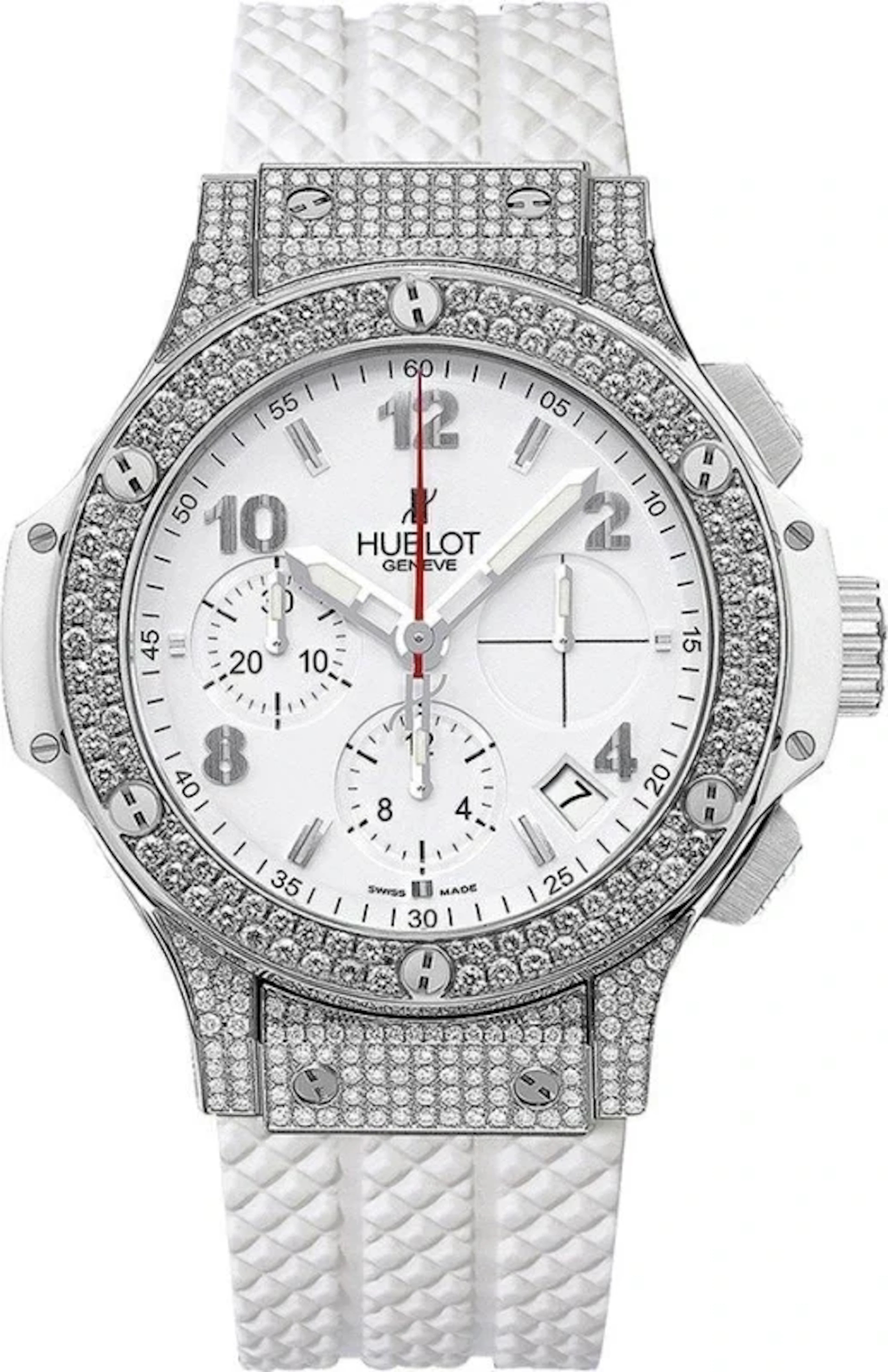 Hublot Stainless steel & Diamonds Lady's Watch