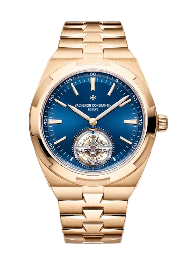 Vacheron Constantin Overseas Tourbillon 18K Rose Gold Men’s Watch