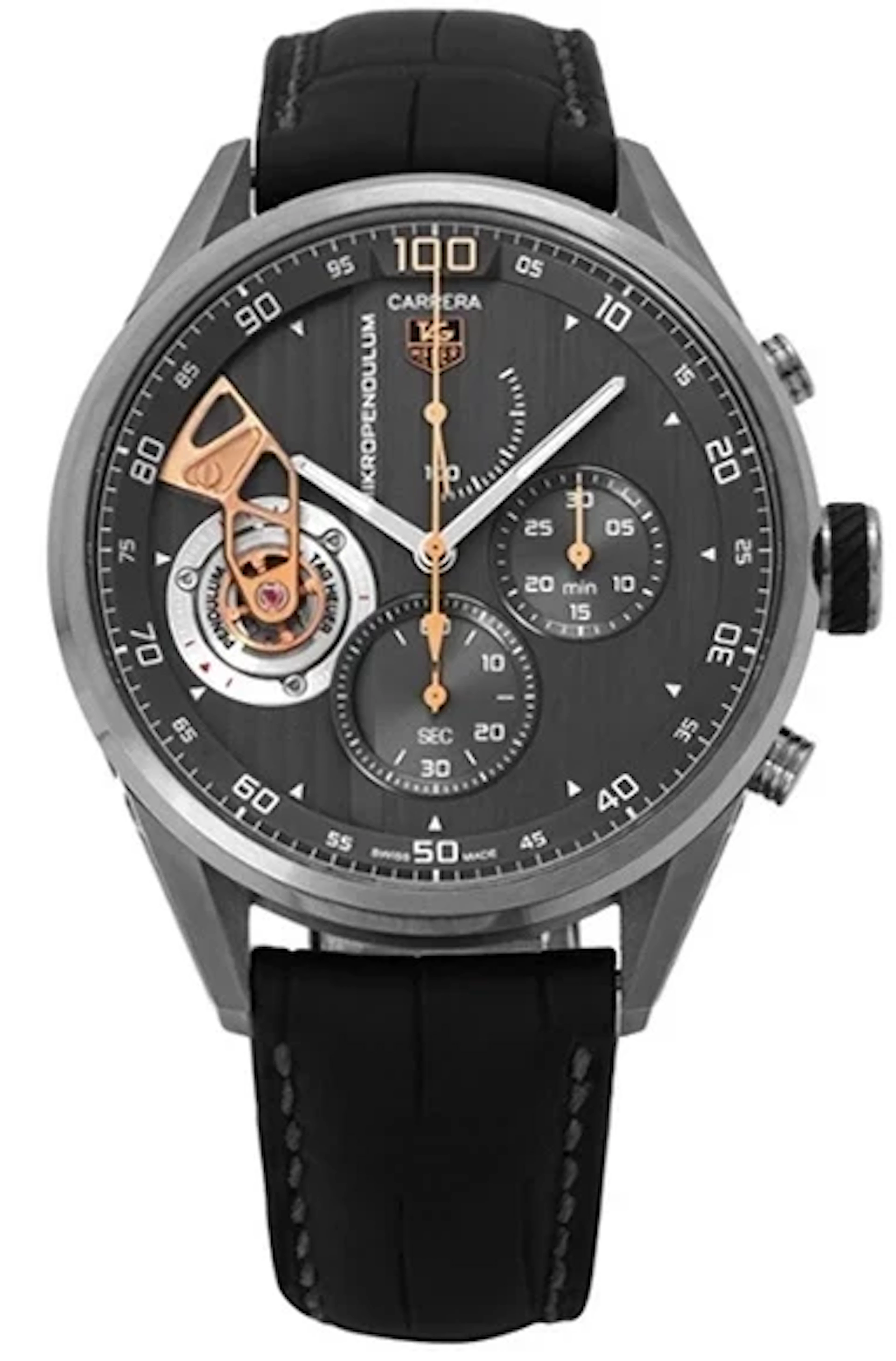 Tag Heuer Carrera Mikropendulum Titanium Men's Watch