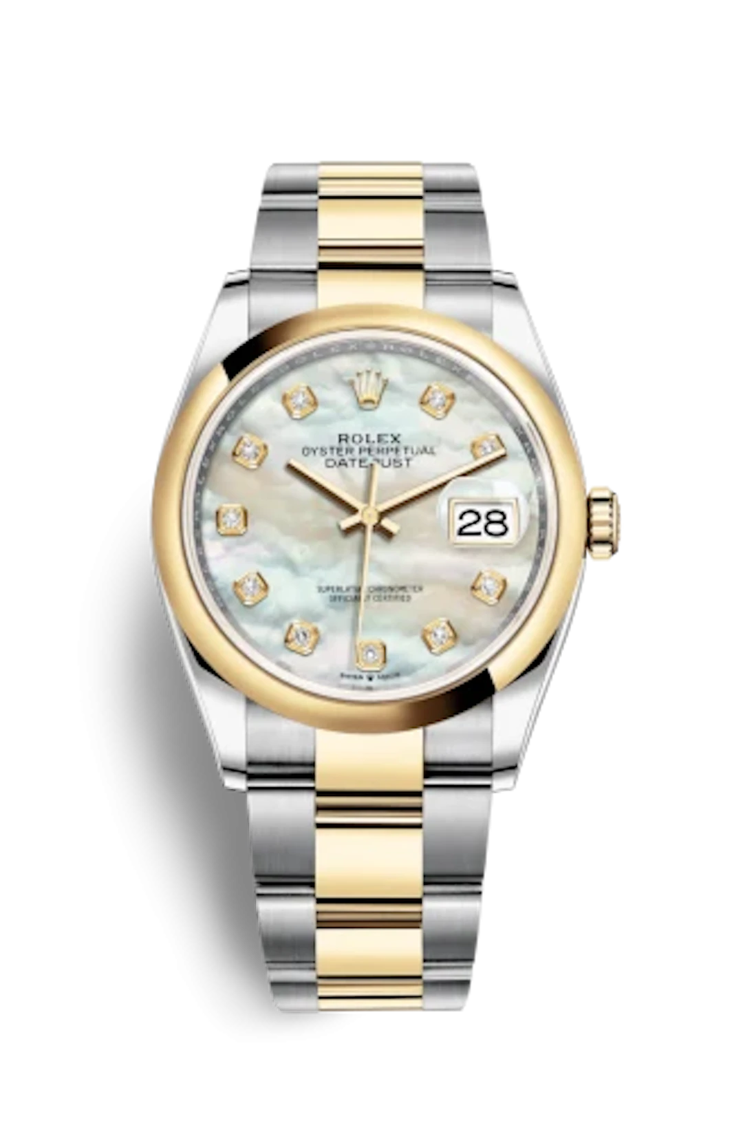 Rolex Datejust Stainless Steel & 18K Yellow Gold Men's Watch