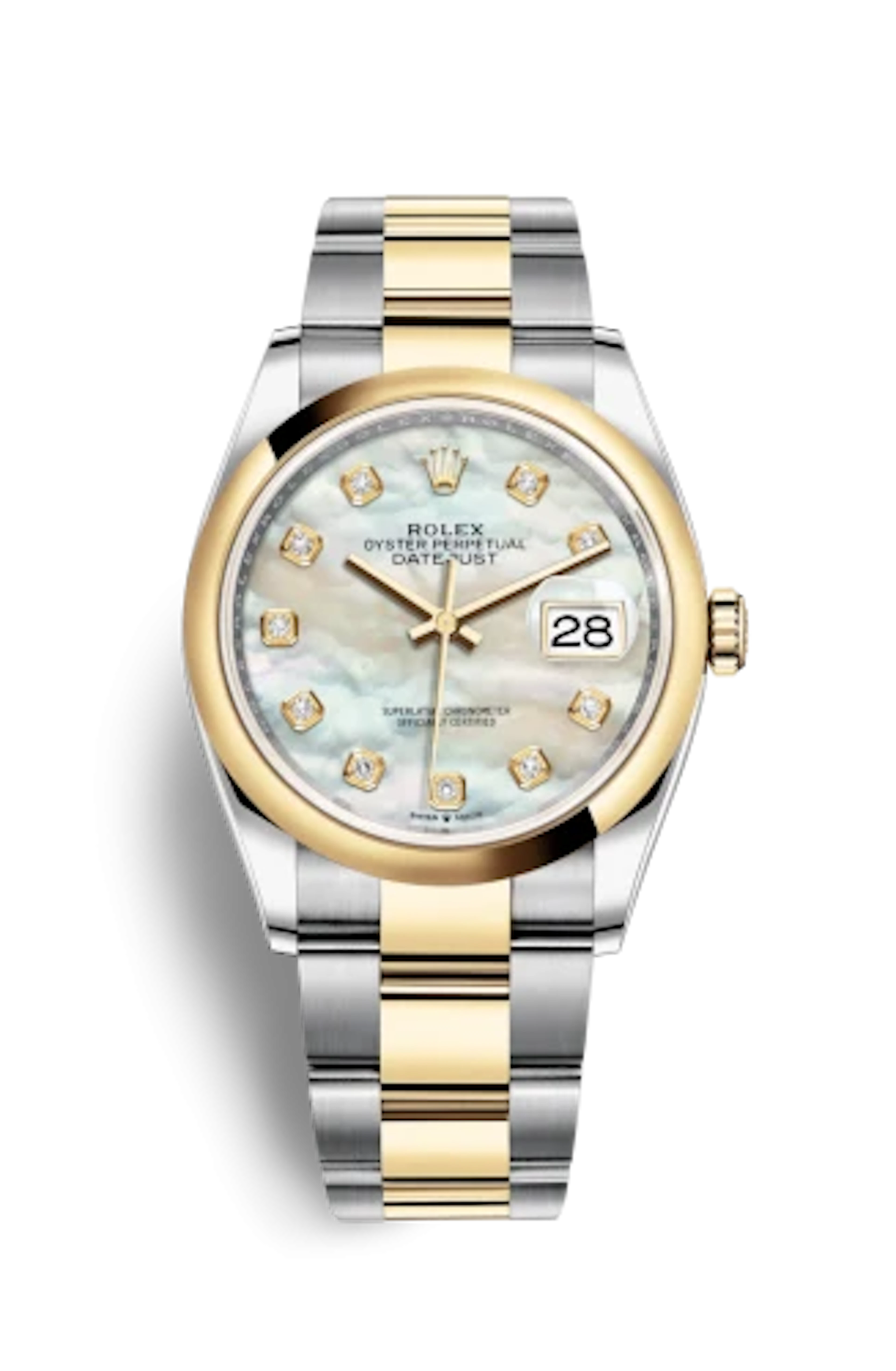 Rolex Datejust Stainless Steel & 18K Yellow Gold Men's Watch