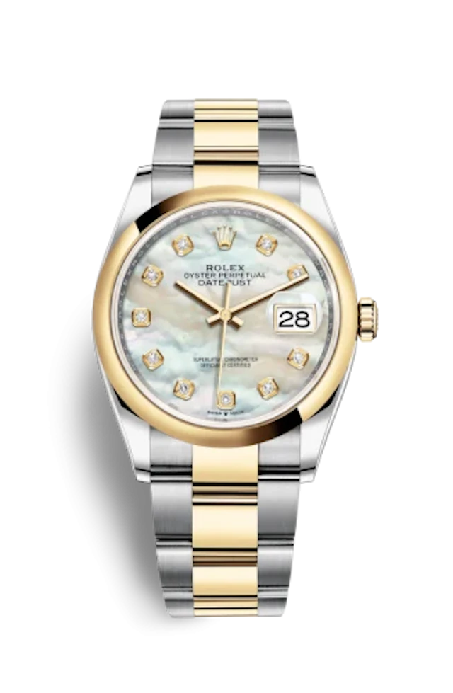 Rolex Datejust Stainless Steel & 18K Yellow Gold Men's Watch