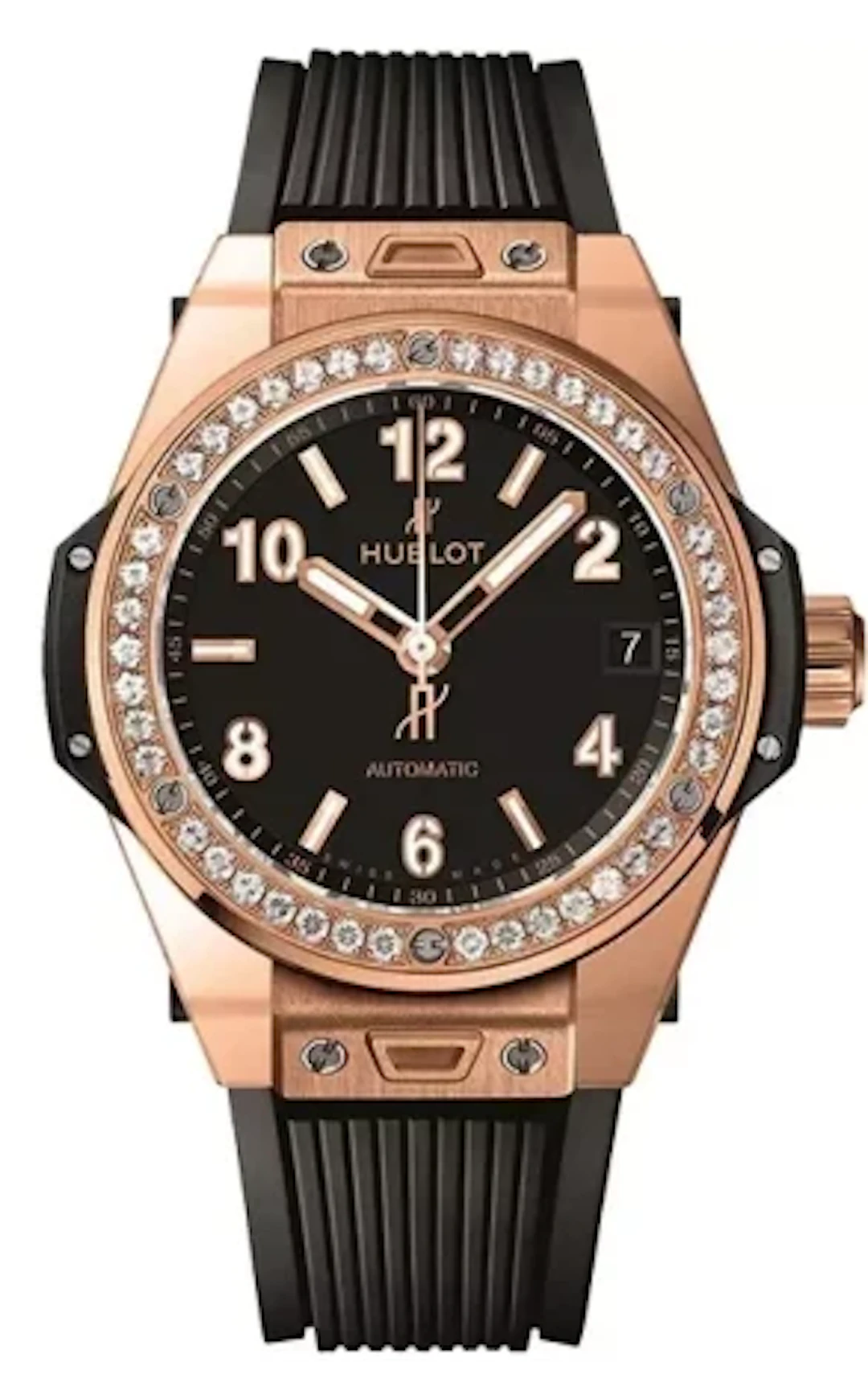 Hublot Big Bang 18K Rose gold & Diamonds Lady's Watch