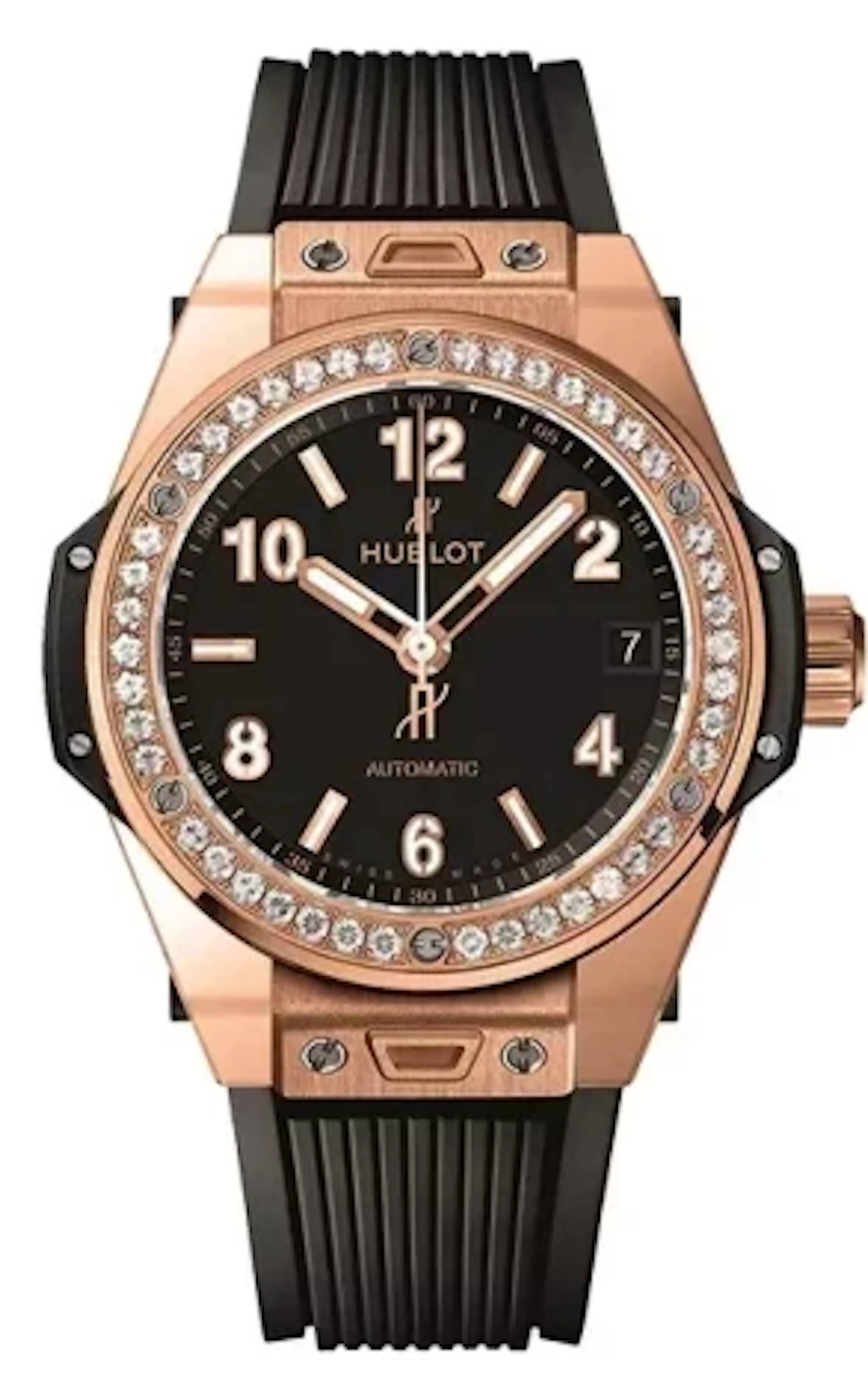 Hublot Big Bang 18K Rose gold & Diamonds Lady's Watch