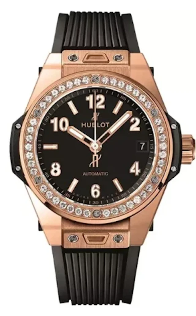Hublot Big Bang 18K Rose gold & Diamonds Lady's Watch