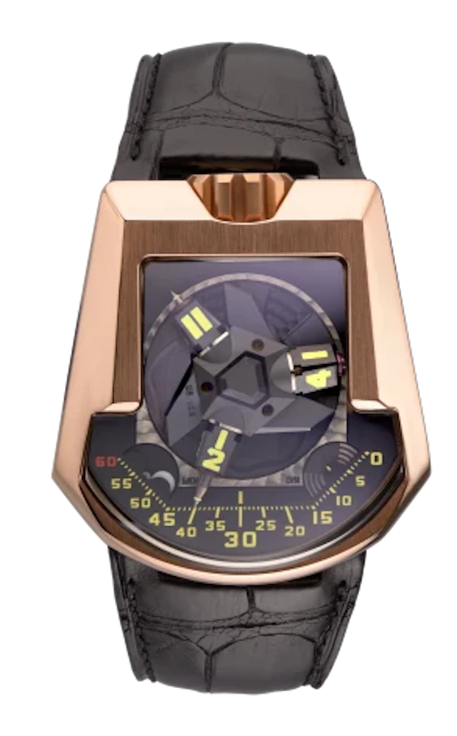Urwerk 200 Collection 18K Rose Gold Men's Watch