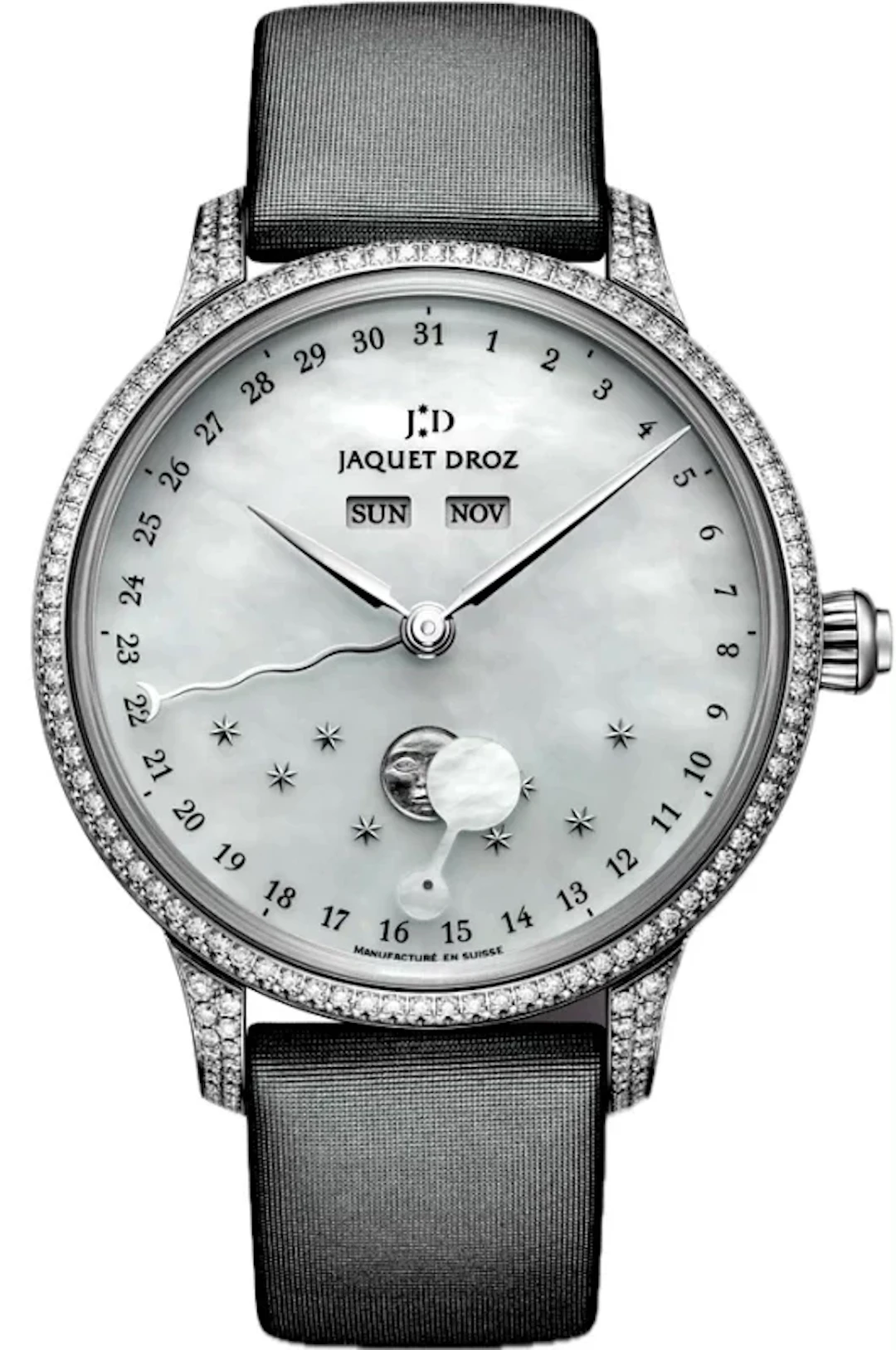 Jaquet Droz Astrale Magestic Beijing Eclipse and the Moons 18K White
