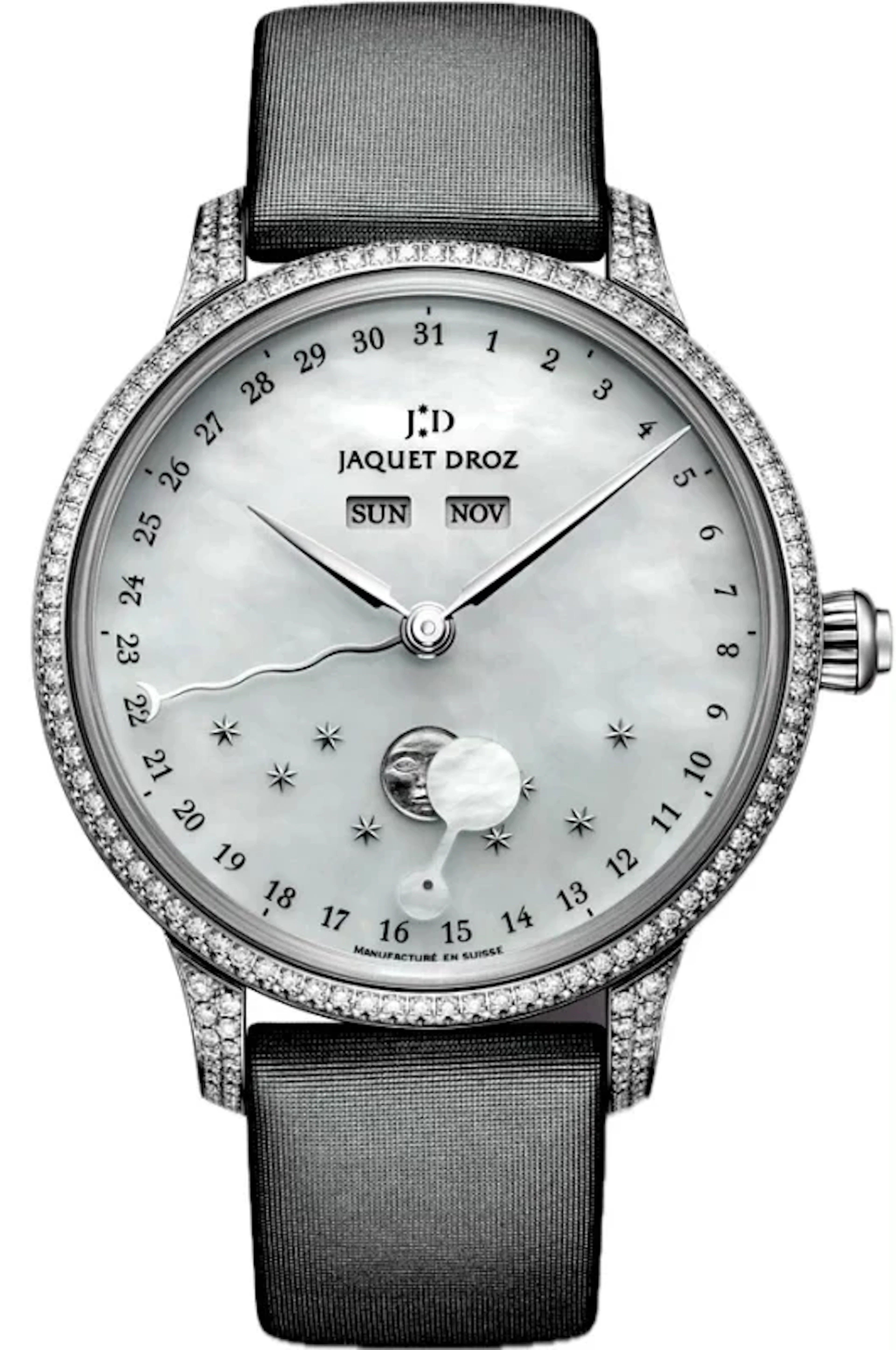 Jaquet Droz Astrale Magestic Beijing Eclipse and the Moons 18K White