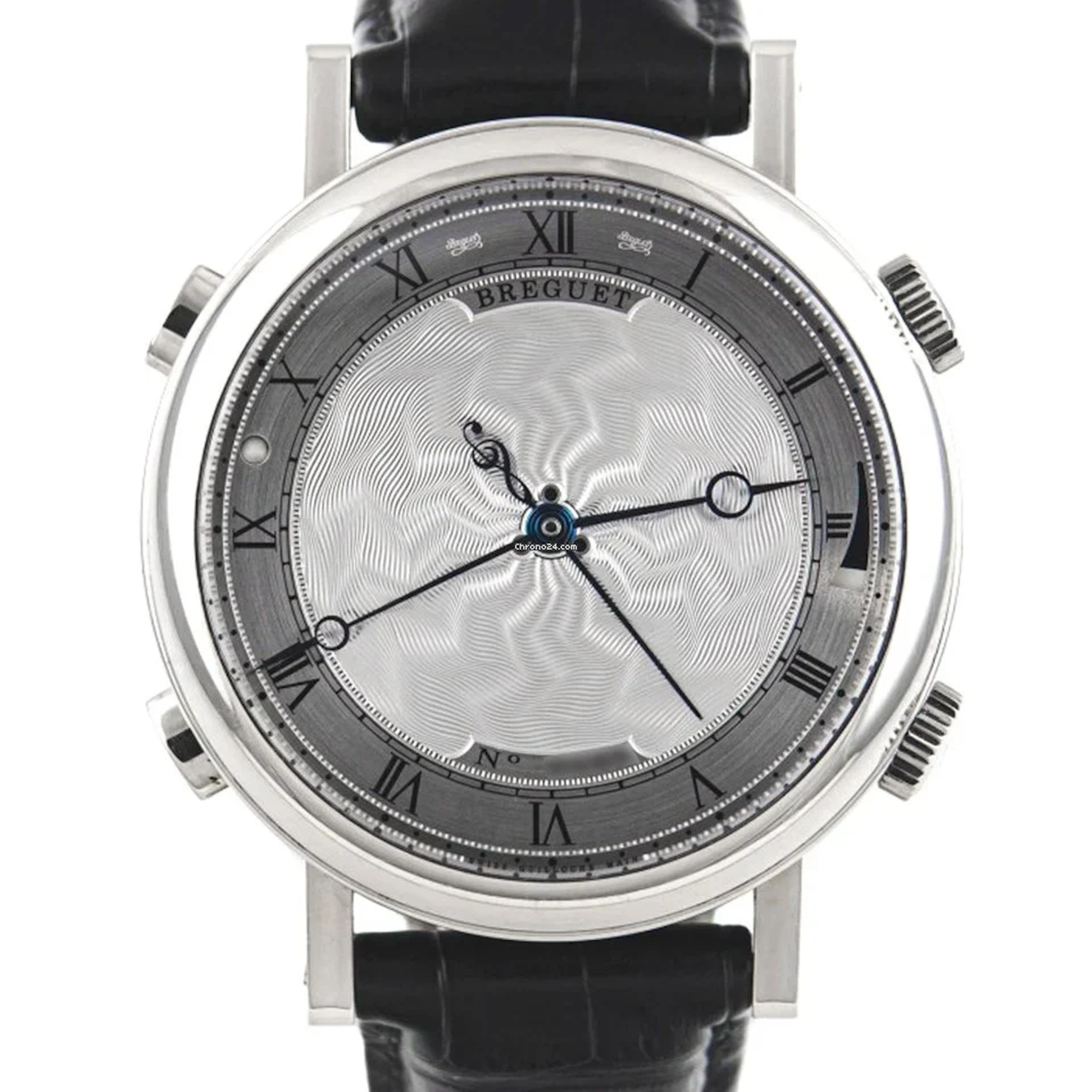 Breguet Classique Complications Reveil Musical 18K White Gold Men's Watch
