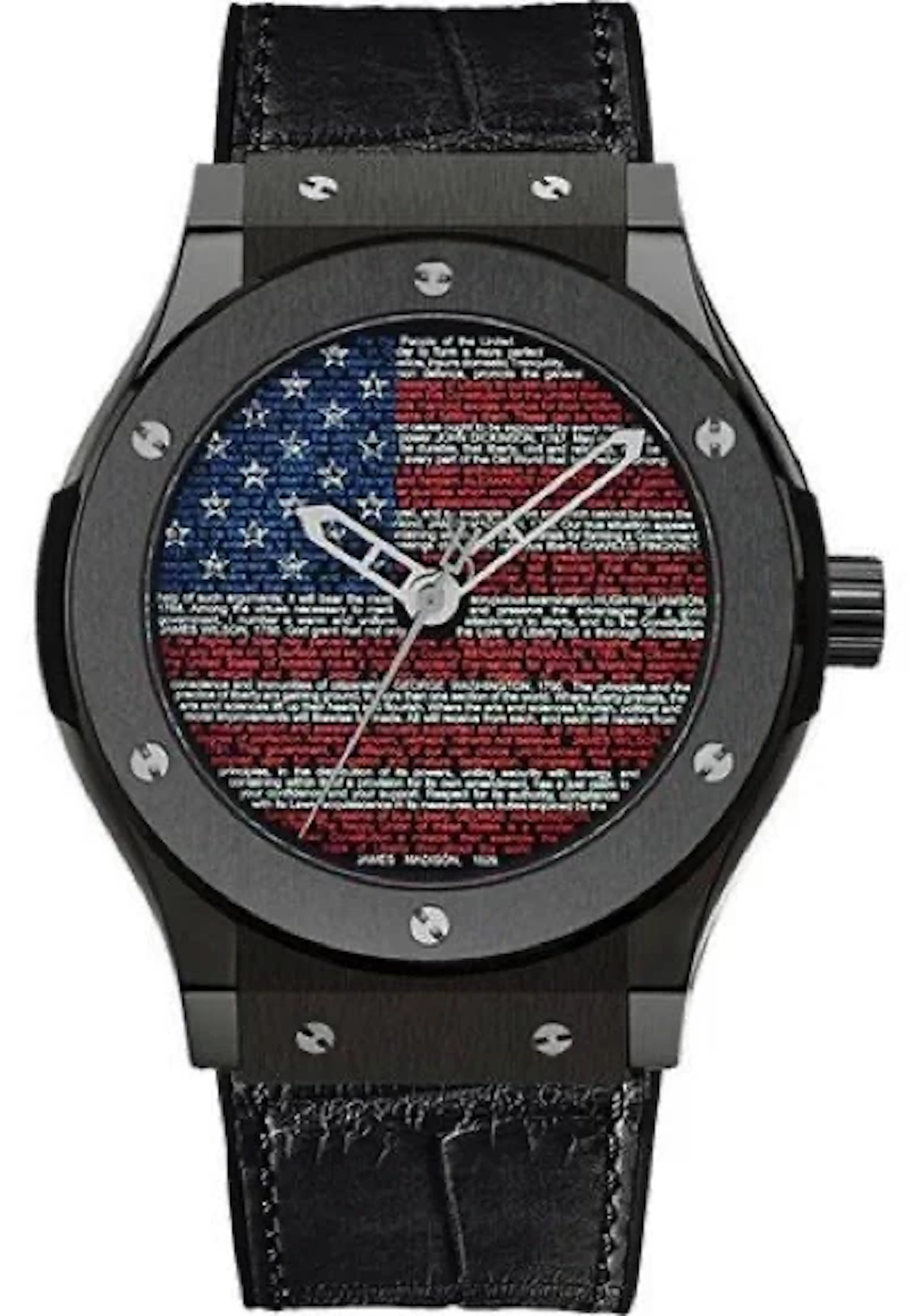 Hublot Classic Fusion US Liberty Bang Black Ceramic Men's Watch