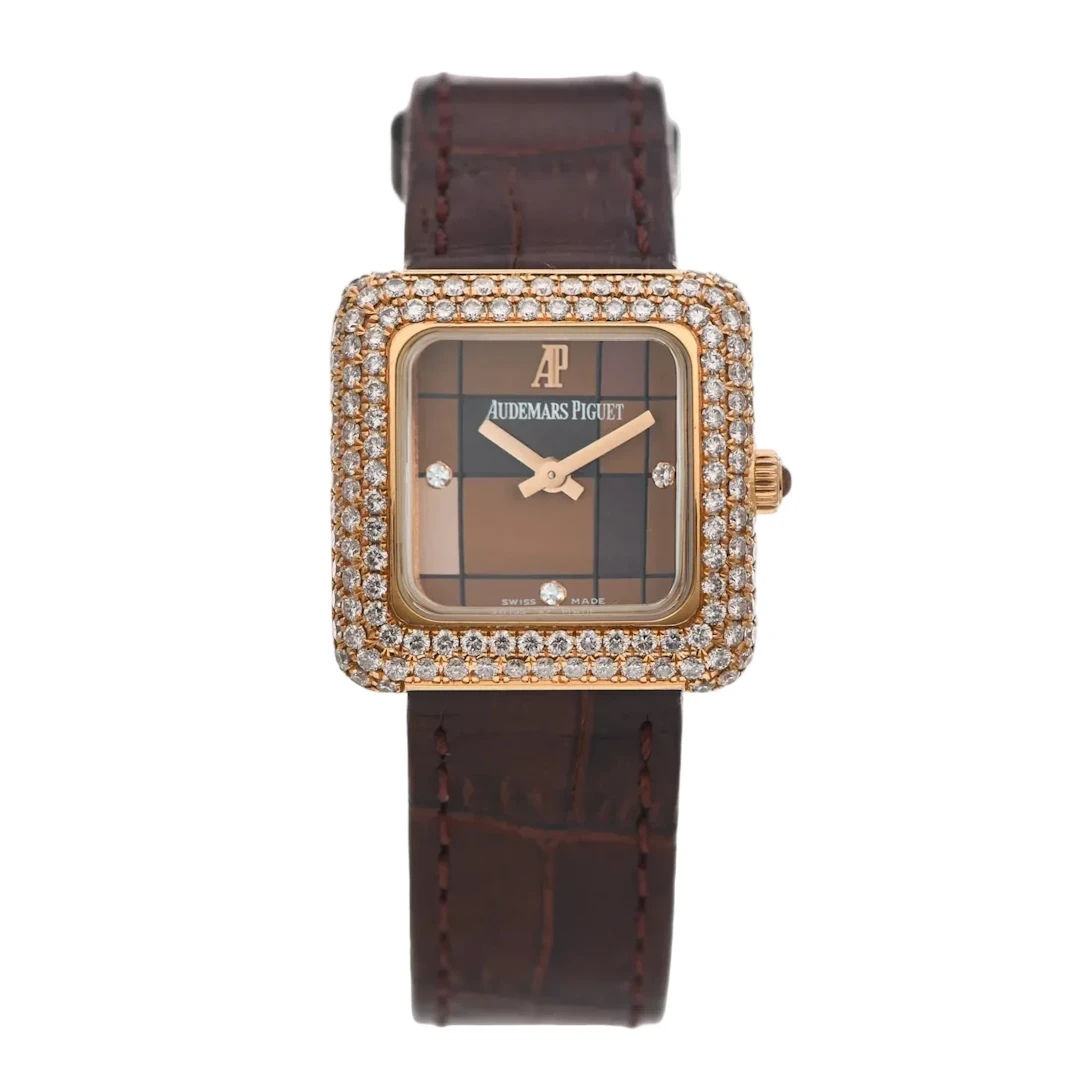 Audemars Piguet Classic Diamond-Set 18K Rose Gold Ladies Watch