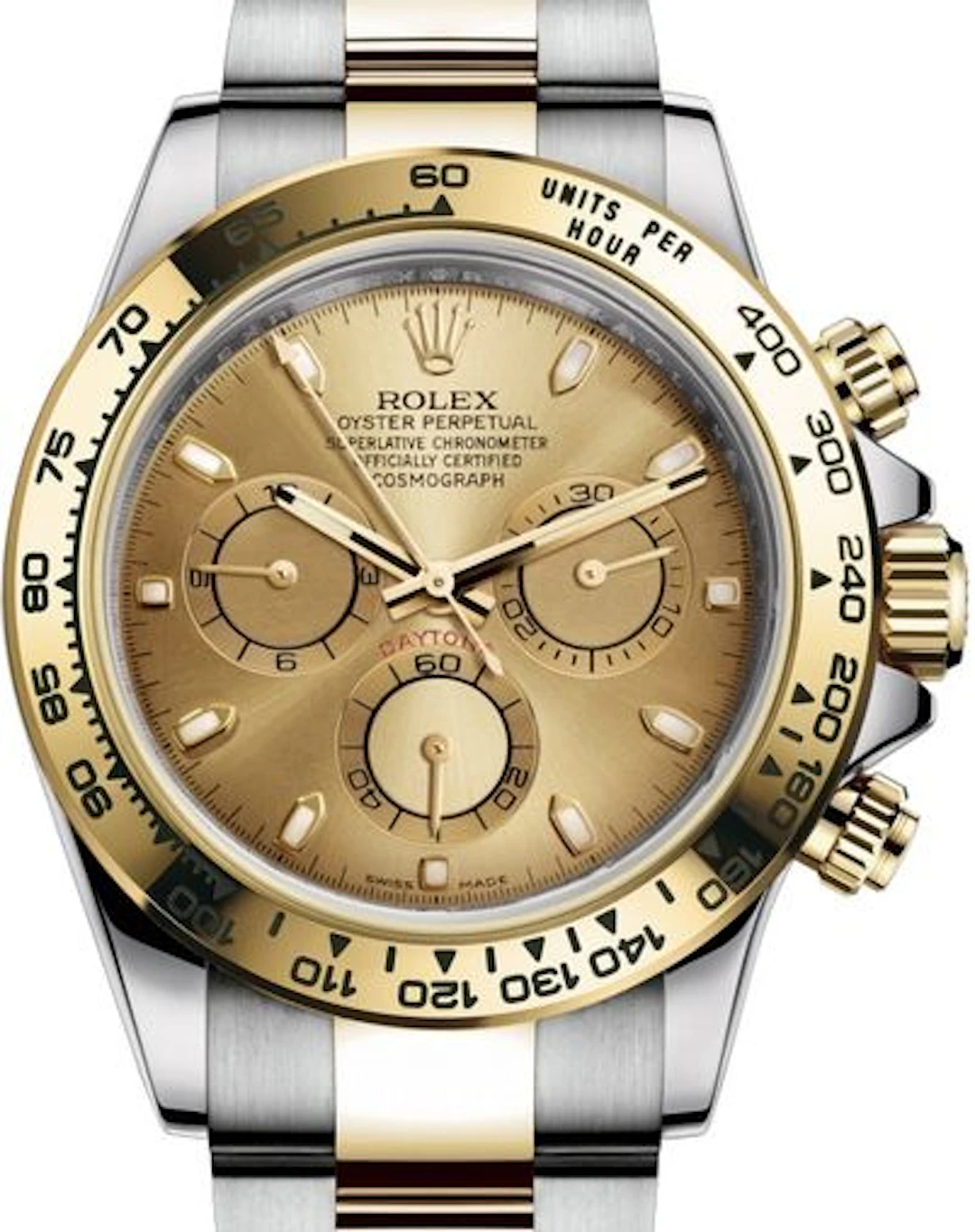 Rolex Cosmograph Daytona Chronograph Stainless Steel & 18K Yellow