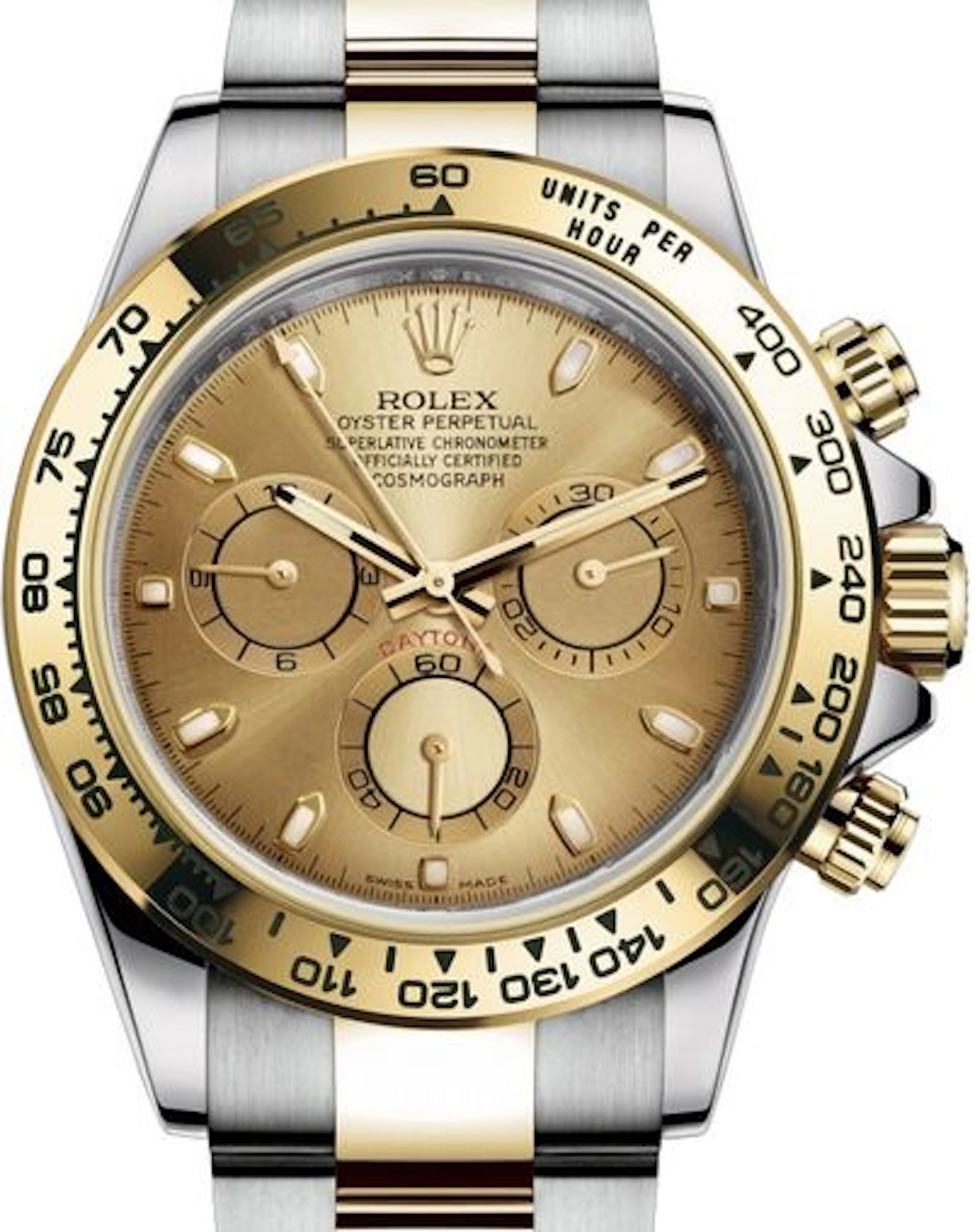 Rolex Cosmograph Daytona Chronograph Stainless Steel & 18K Yellow