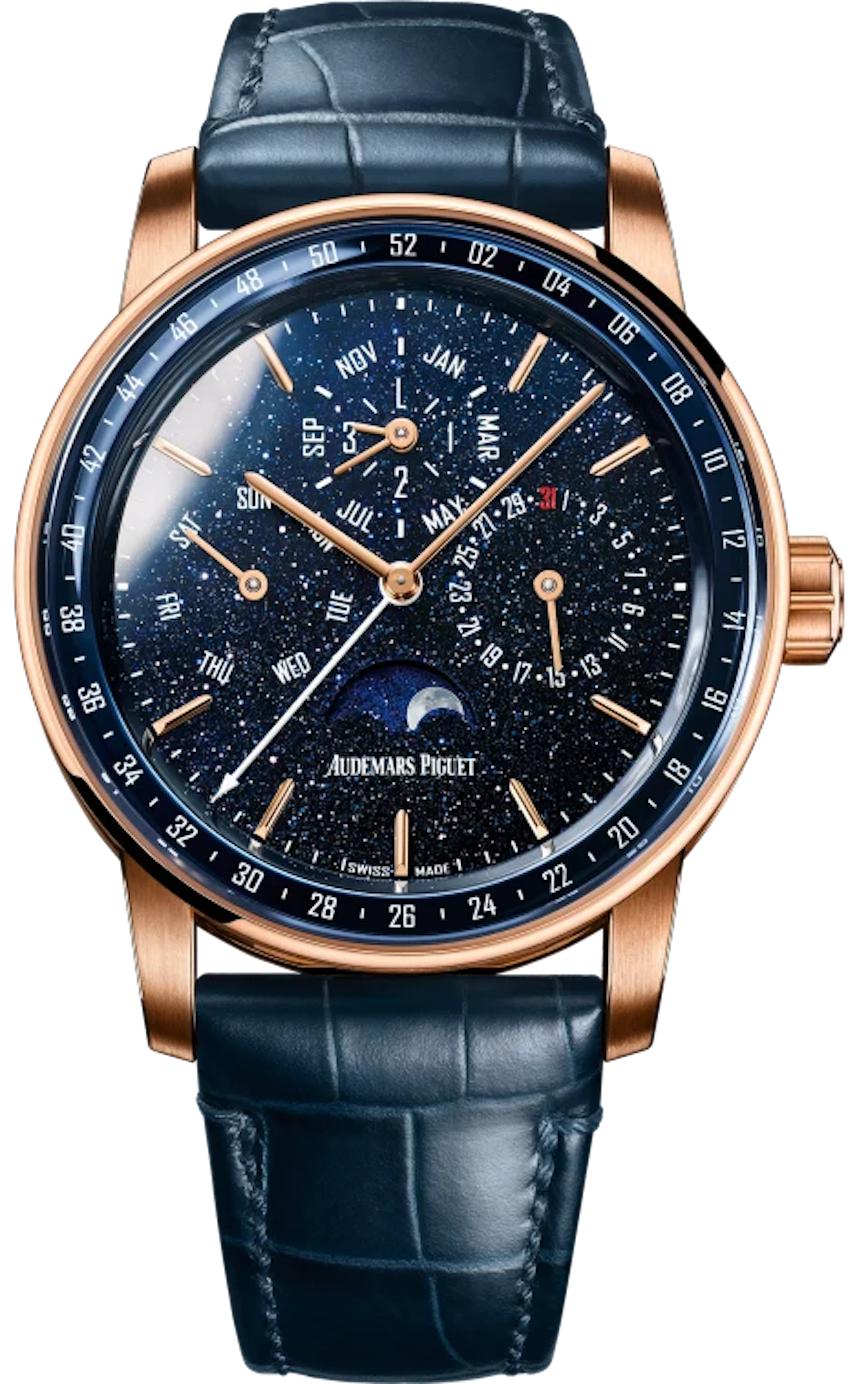 Audemars Piguet Code 11.59 Perperual Calendar 18K Rose Gold Men's Watch