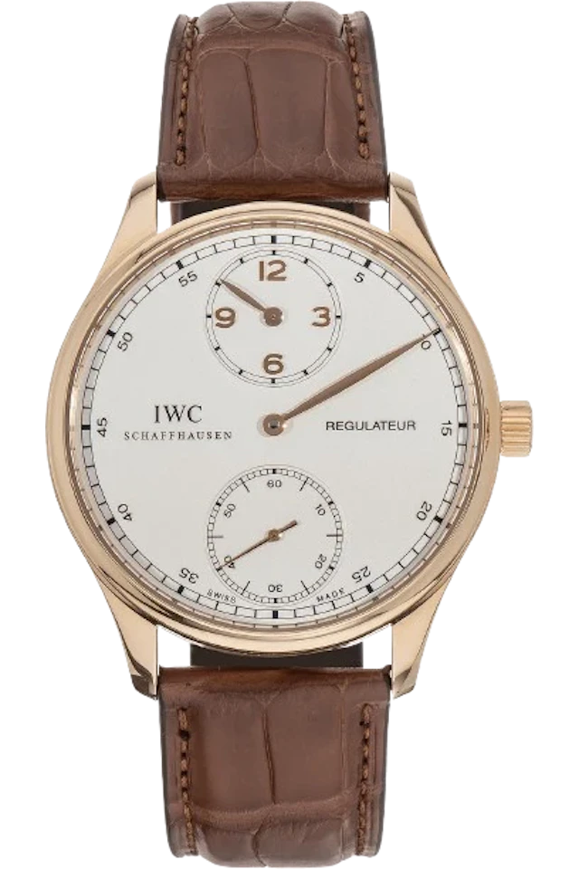 IWC Portuguese Regulateur 18K Rose Gold Men’s Watch