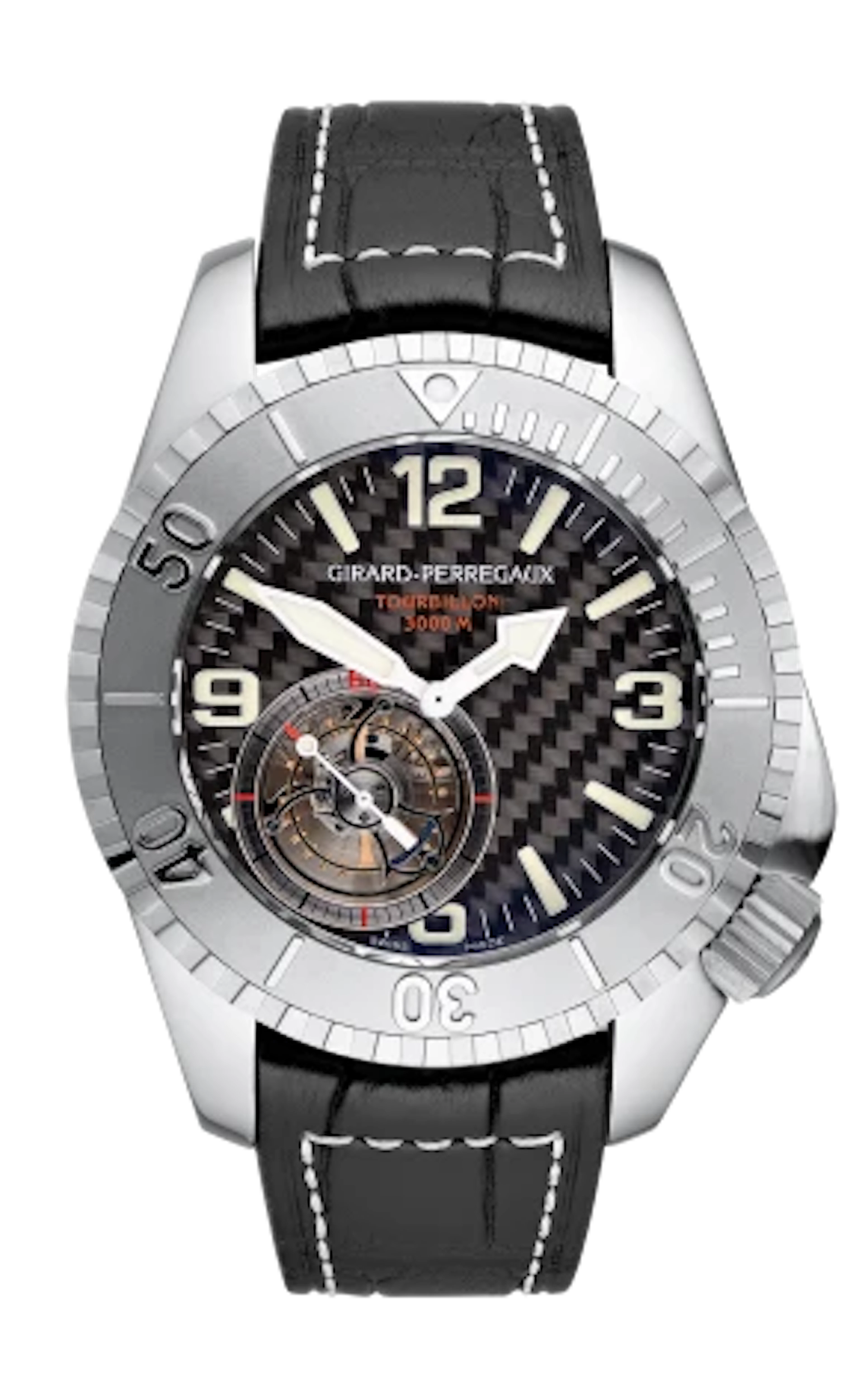 Girard Perregaux Sea Hawk Tourbillon Titanium Men's Watch