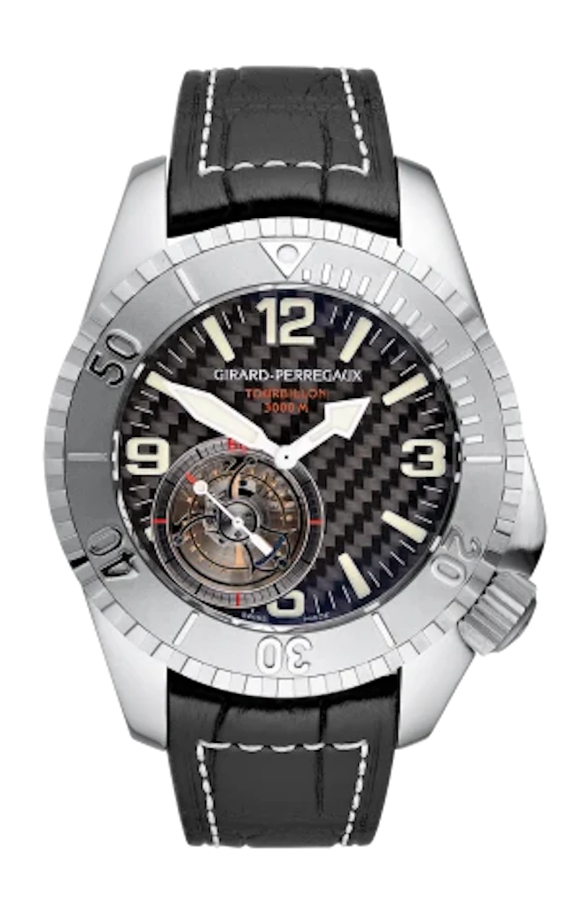Girard Perregaux Sea Hawk Tourbillon Titanium Men's Watch