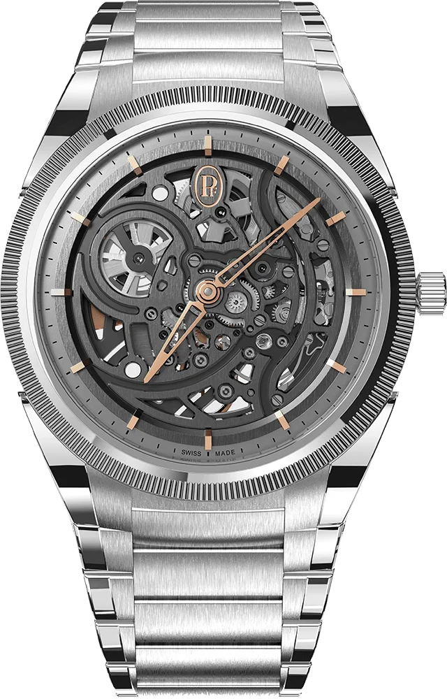 Parmigiani Fleurier Tonda PF Skeleton Stainless Steel & 950 Platinum