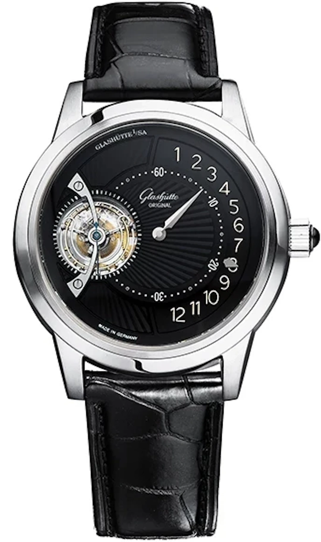 Glashütte Original Tourbillon Regulator Platinum Men's Watch