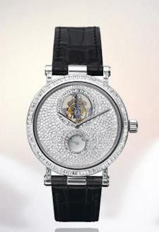 Van Cleef & Arpels Midnight Tourbillon Vendome 18K White Gold & Diamonds