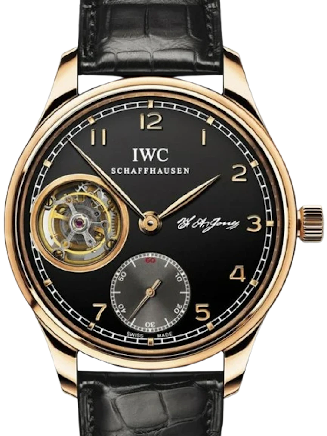 IWC Portuguese Tourbillon Handwound Jones Limited Edition 500 18k