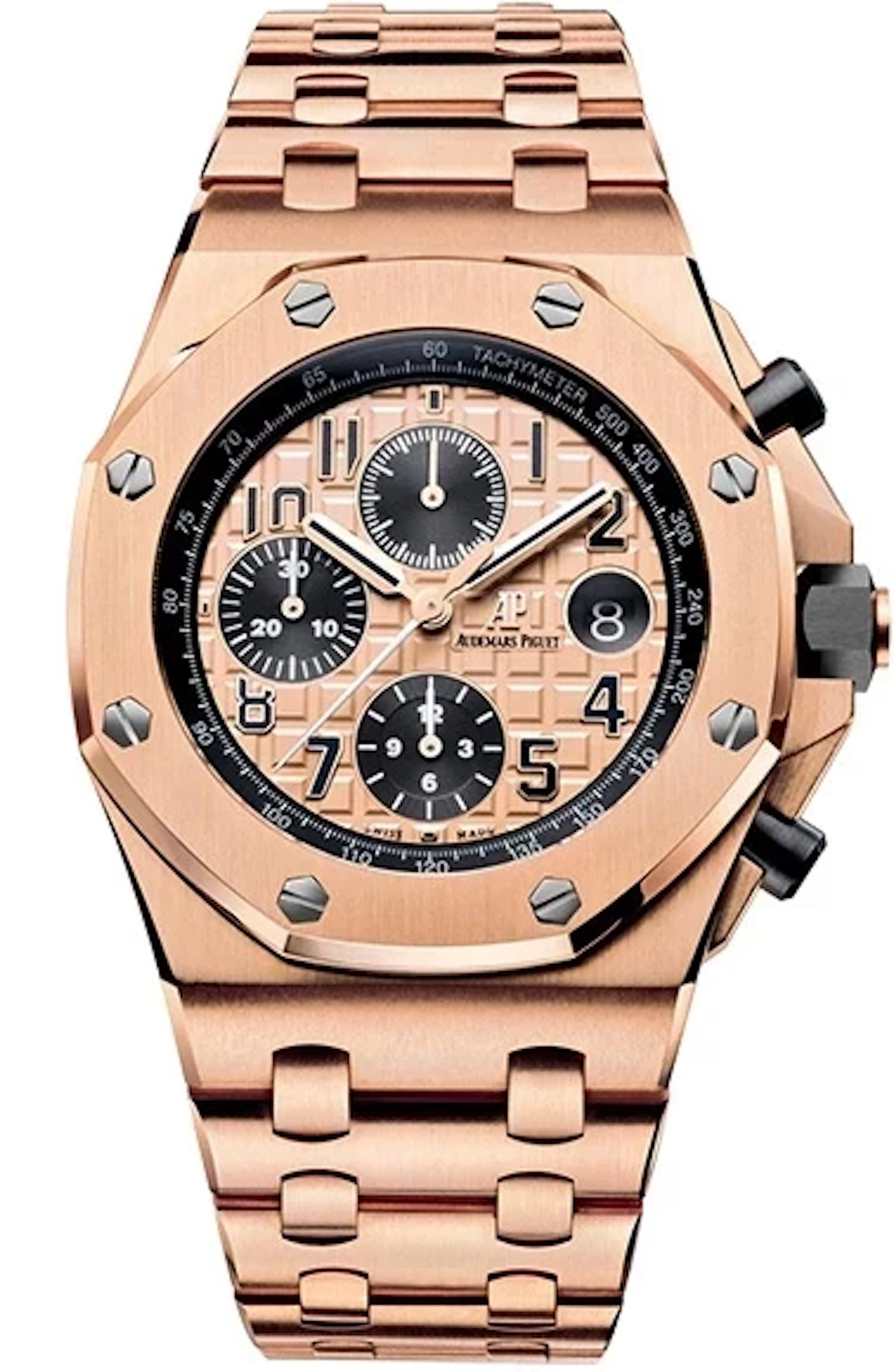 Audemars Piguet Royal Oak Offshore Chronograph 18K Rose Gold Men's Watch