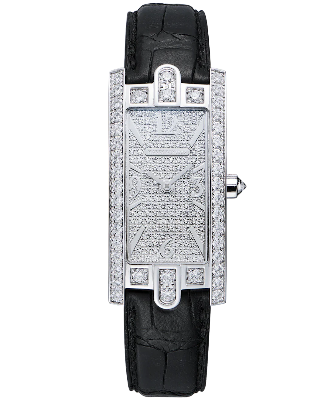 Harry Winston Avenue 18K White Gold & Diamonds Ladies Watch