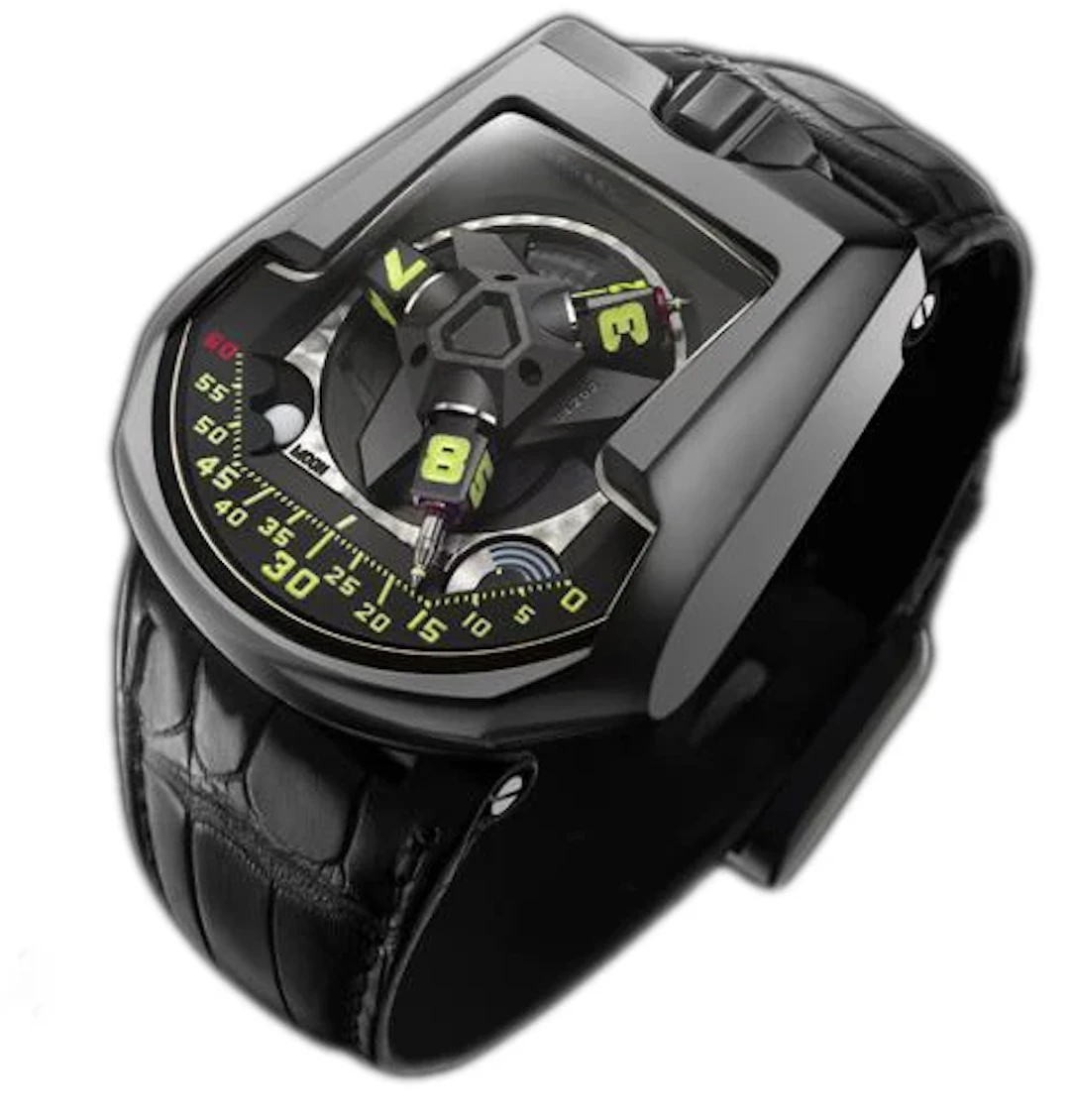 Preowned-UR-202 AlTin Urwerk Stainless steel with AlTin coating Men's Watch