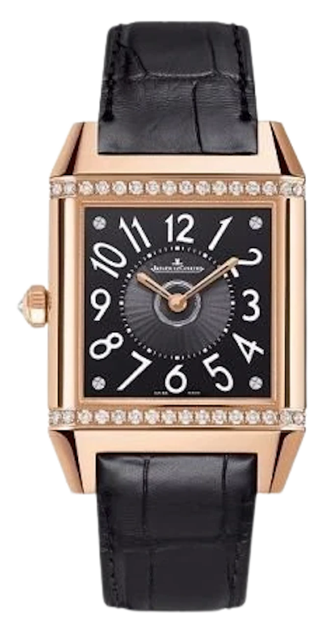 Jaeger-LeCoultre Reverso Squadra Lady Duetto 18K Rose Gold Women’s Watch