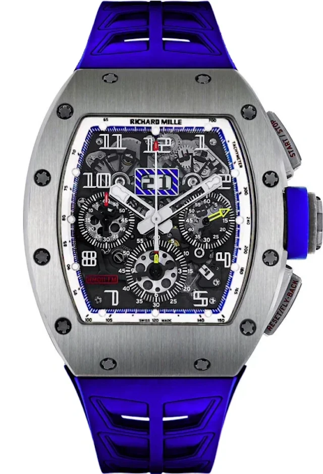 Richard Mille RM 011 Flyback Chronograph Felipe Massa 18K White Gold