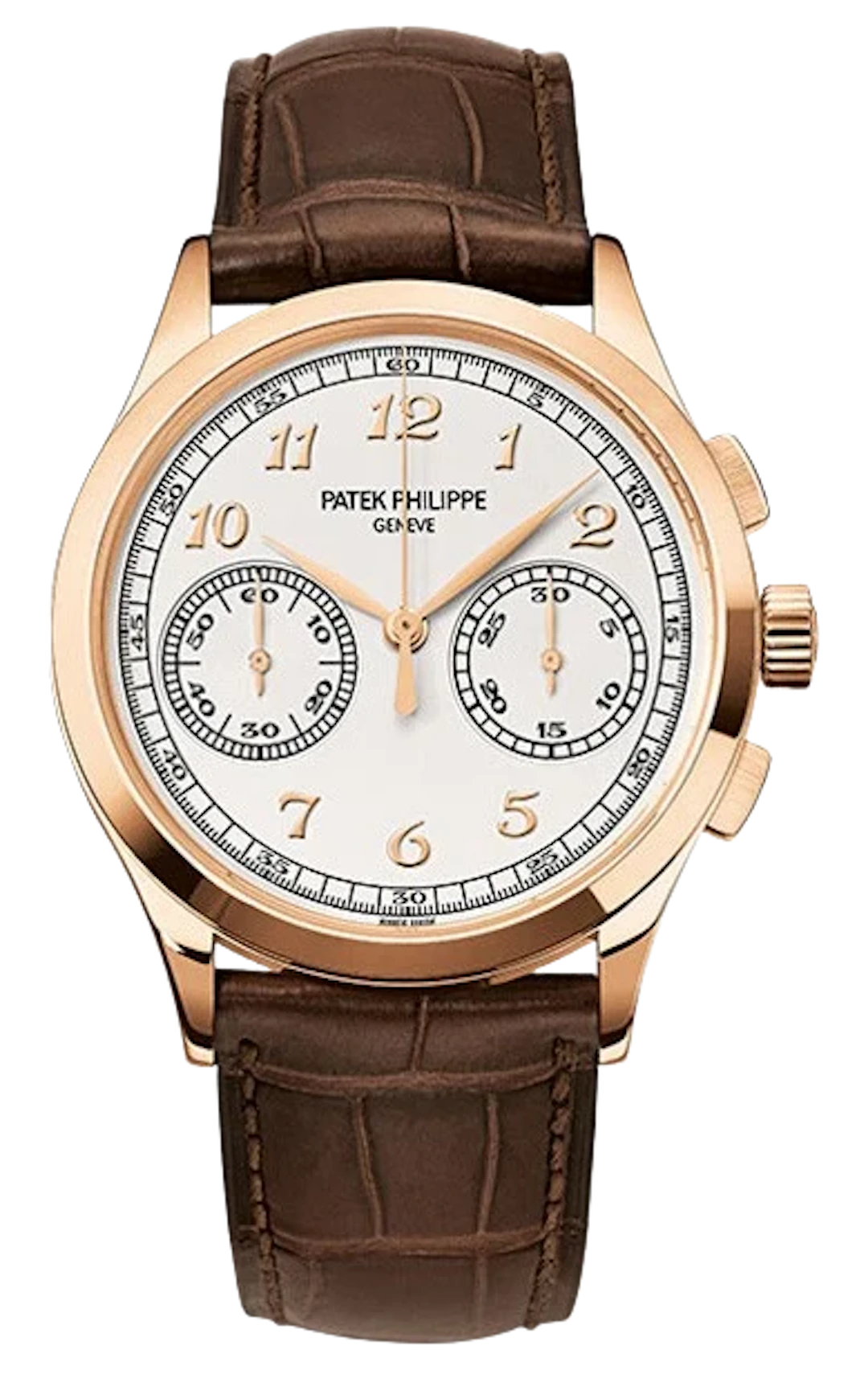 Patek Philippe Complicated Watches Chronograph 18K Rose Gold Men's Watch