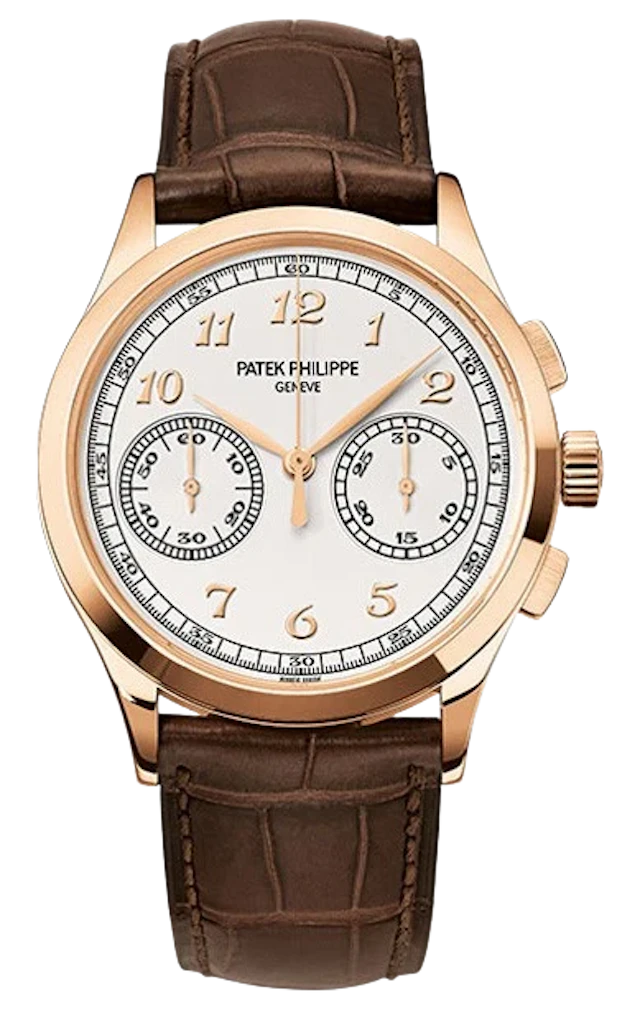 Patek Philippe Complicated Watches Chronograph 18K Rose Gold Men's Watch