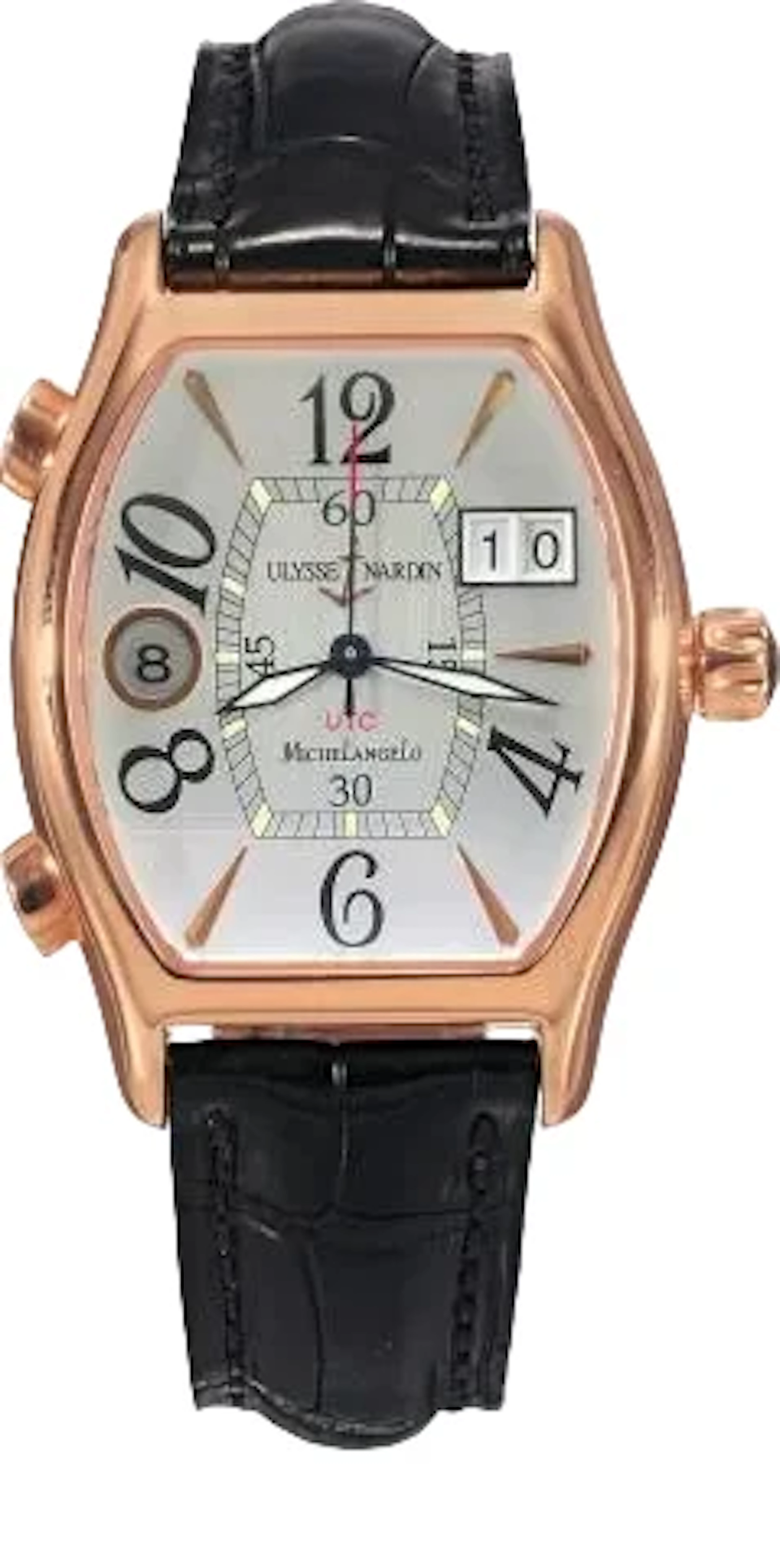 Ulysse Nardin Michelangelo UTC 18K Rose Gold Men's Watch