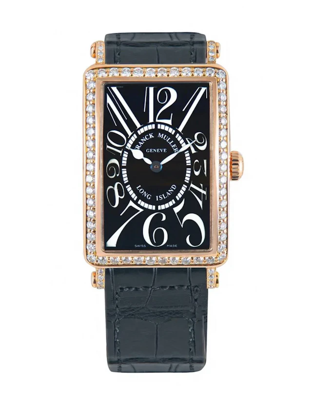 Franck Muller Long Island 18K Rose gold & Diamonds Men's Watch