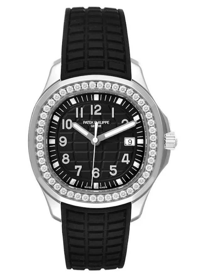 Patek Philippe Aquanaut Stainless Steel & Diamonds Ladies Watch