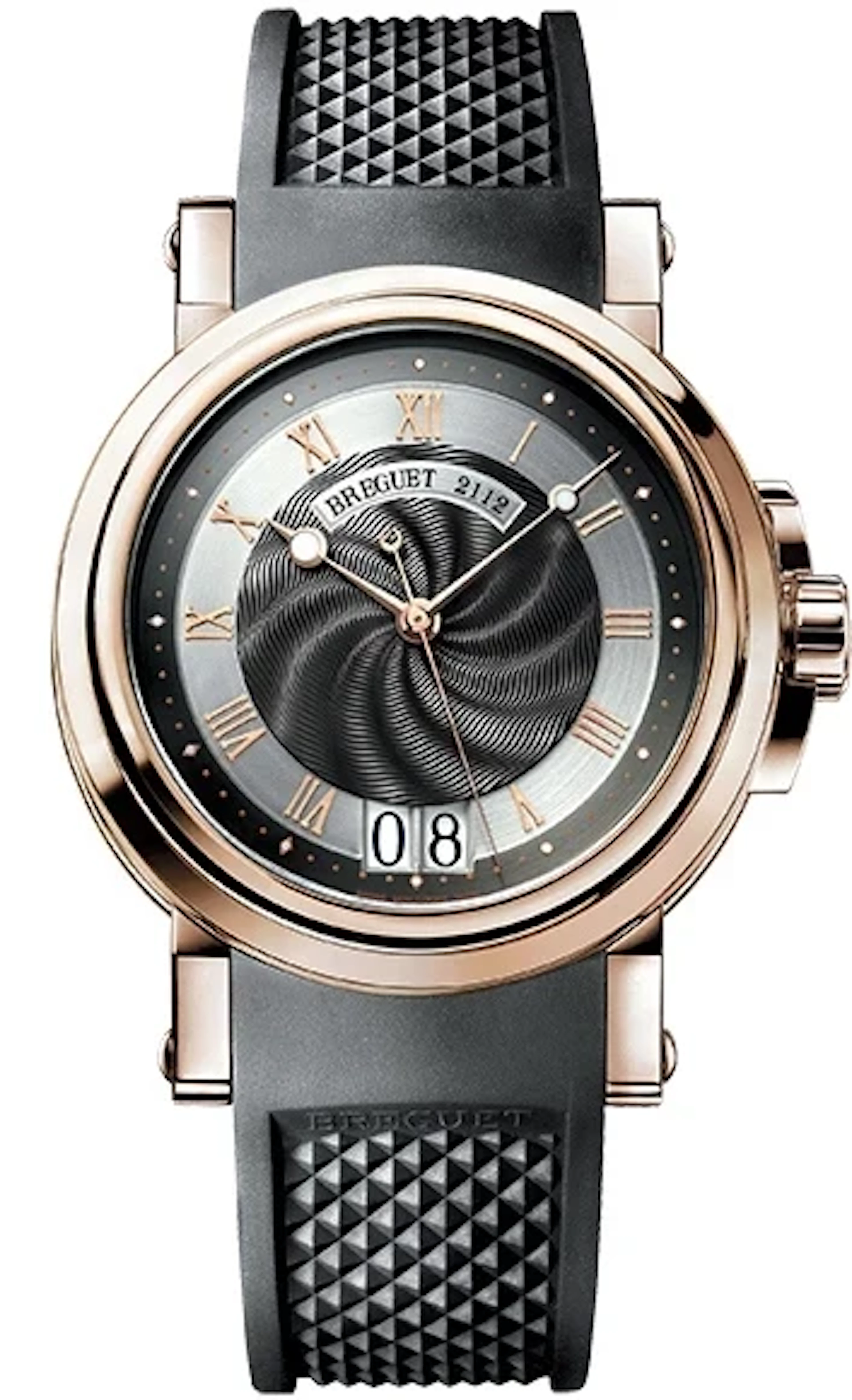 Breguet Marine Automatic Big Date 18K Rose Gold Men's Watch