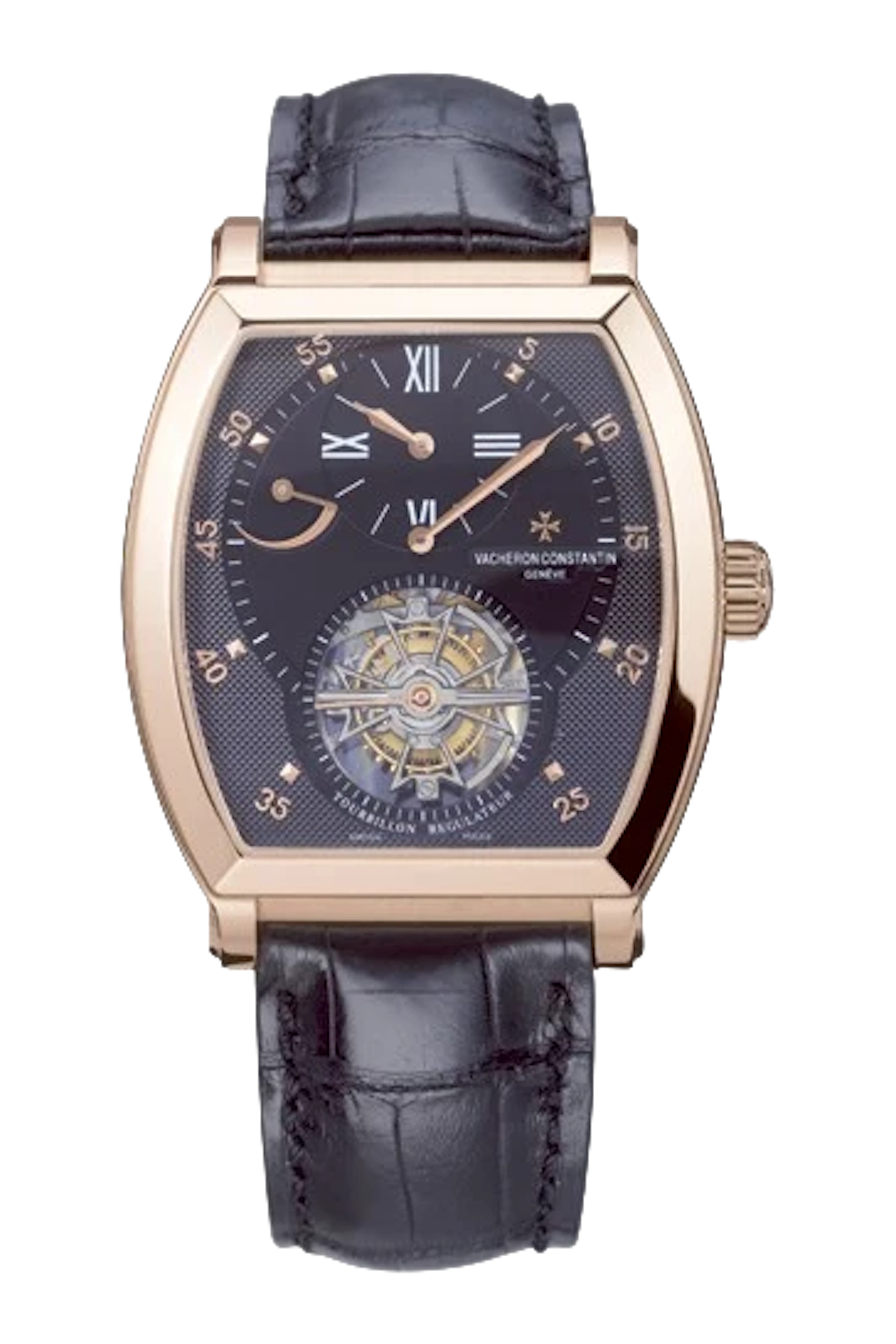 Vacheron Constantin Malte Tonneau Regulator Tourbillon 18K Rose-Gold