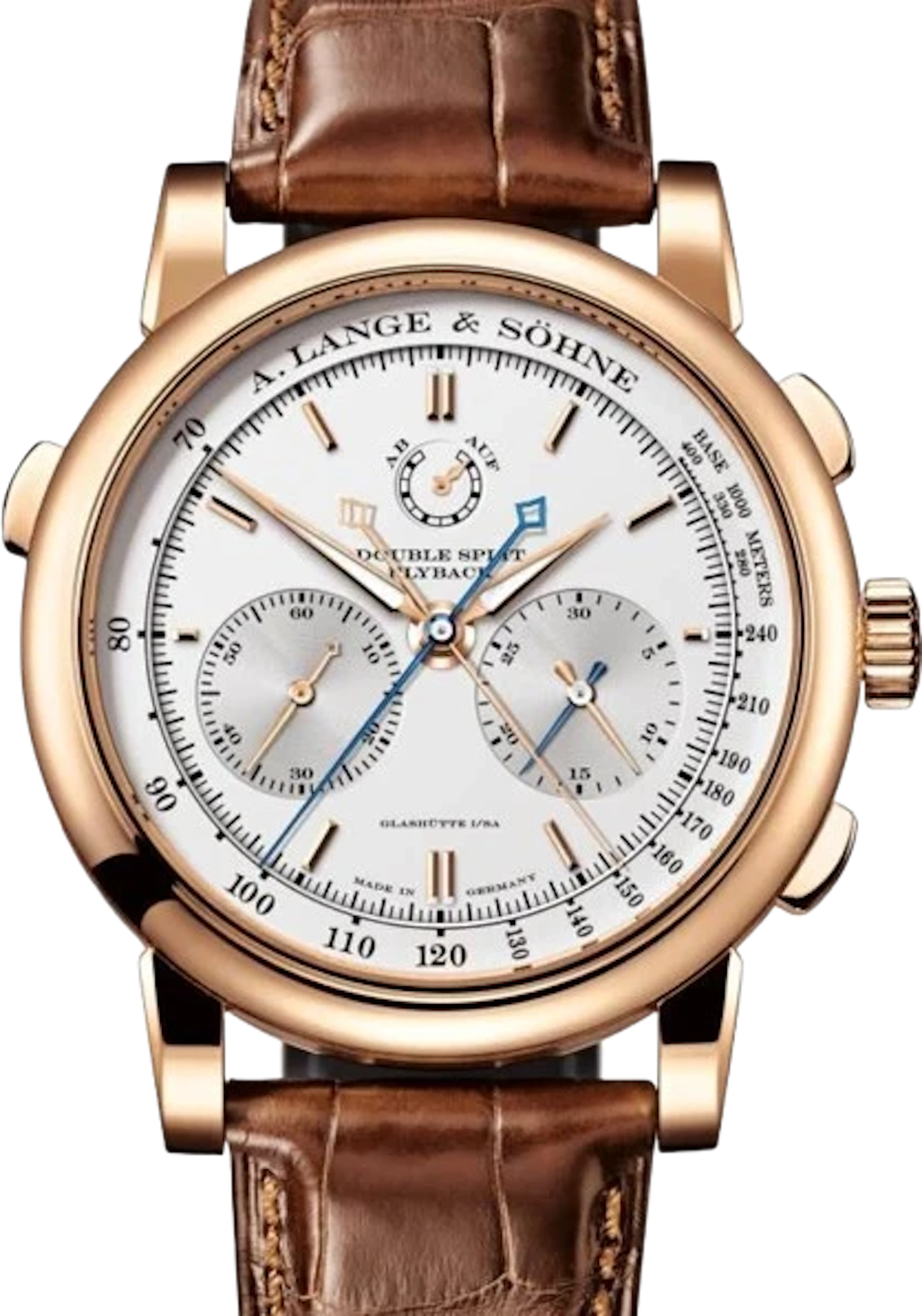 A. Lange & Söhne Double Split 18K Rose Gold Men’s Watch