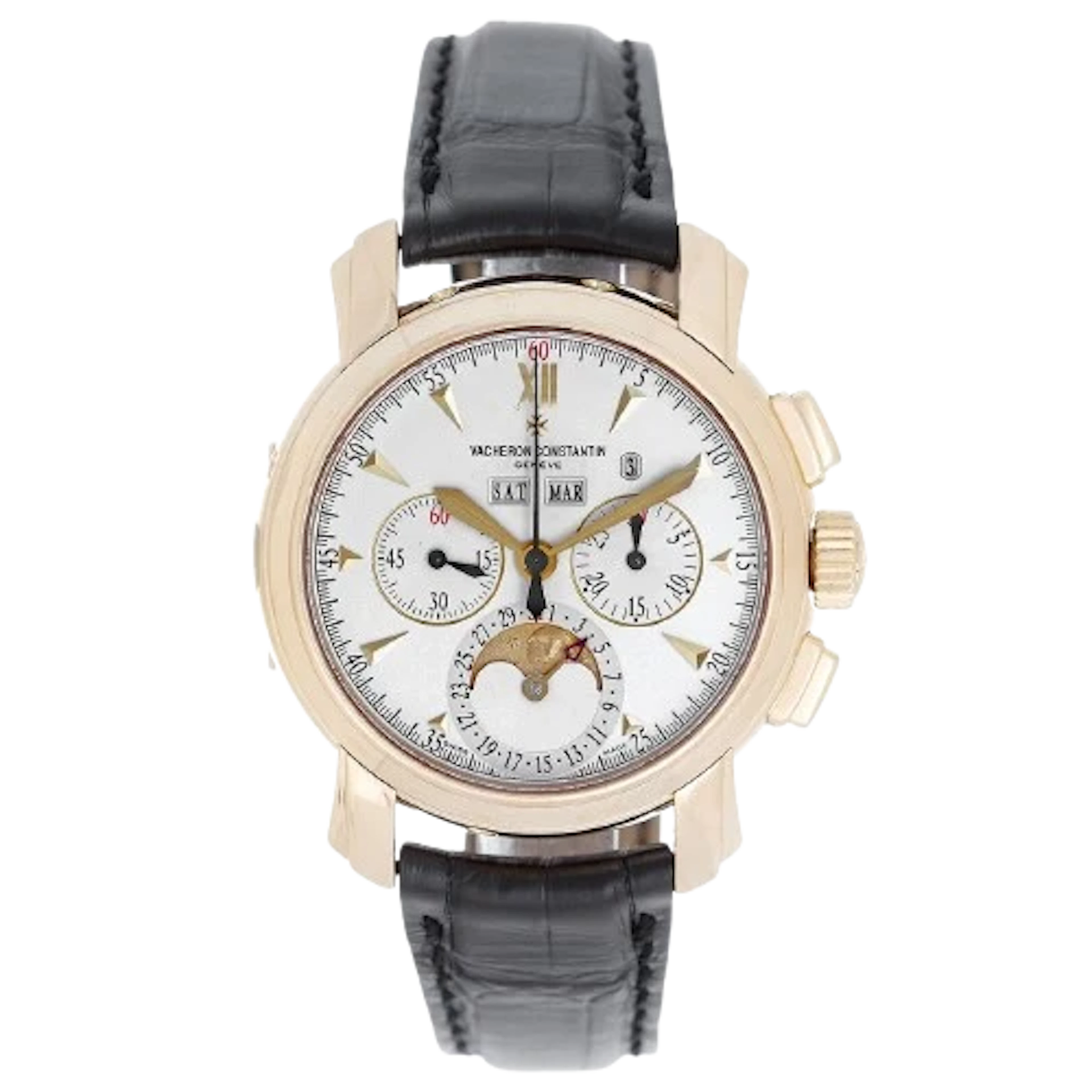 Vacheron Constantin Malte Perpetual Calendar Chronograph 18K Yellow