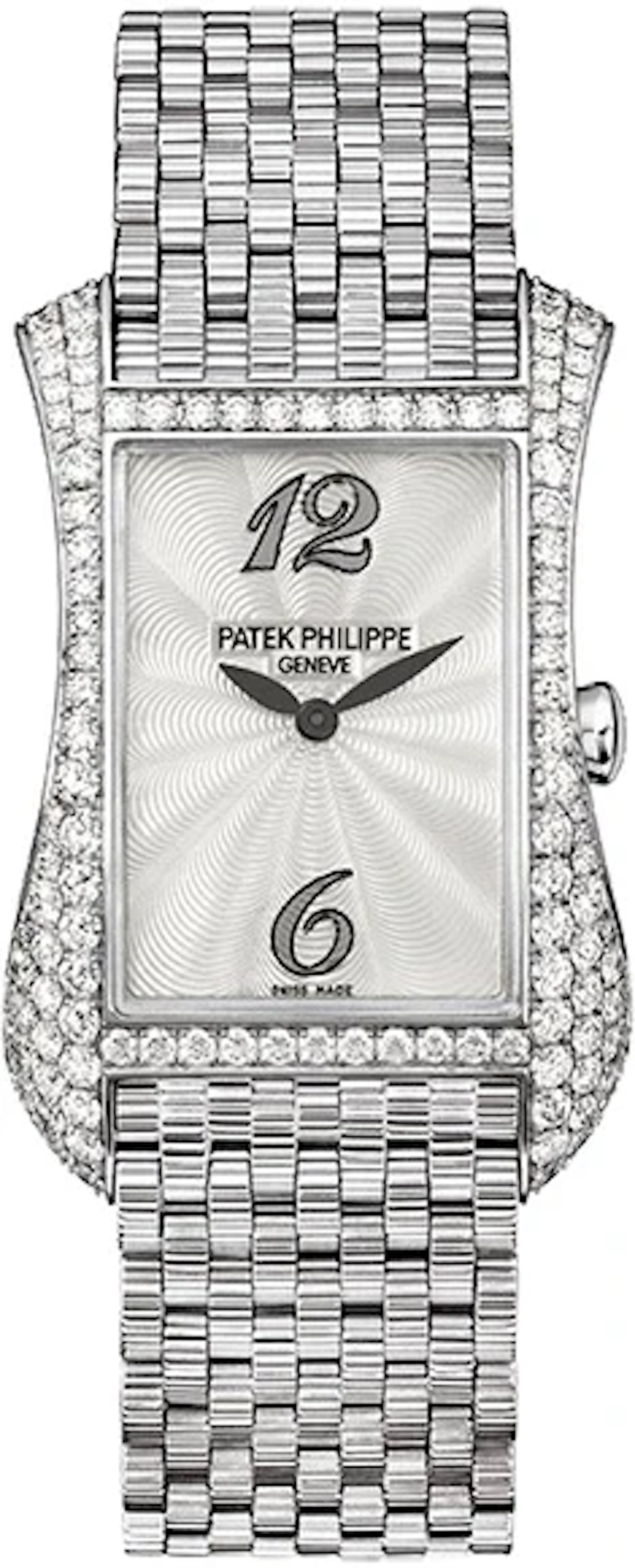 Patek Philippe Gondolo Serata 18K White Gold & Diamonds Lady's Watch