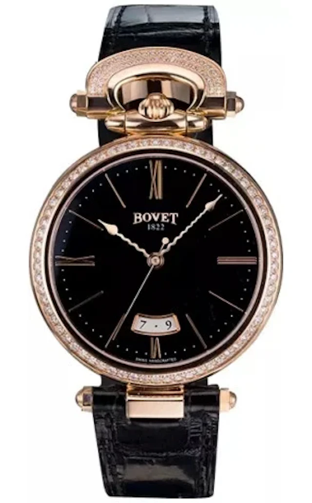 Bovet Amadeo Fleurier Collection Motiers 18K Rose Gold & Diamonds Lady's Watch