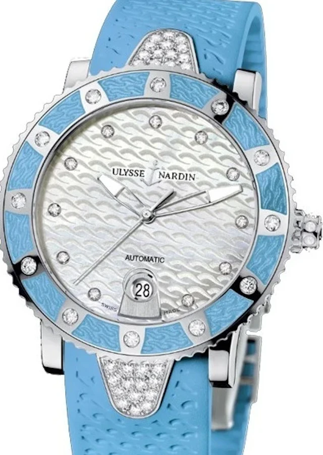 Ulysse Nardin Diver Starry Night Stainless steel & Diamonds Lady's Watch
