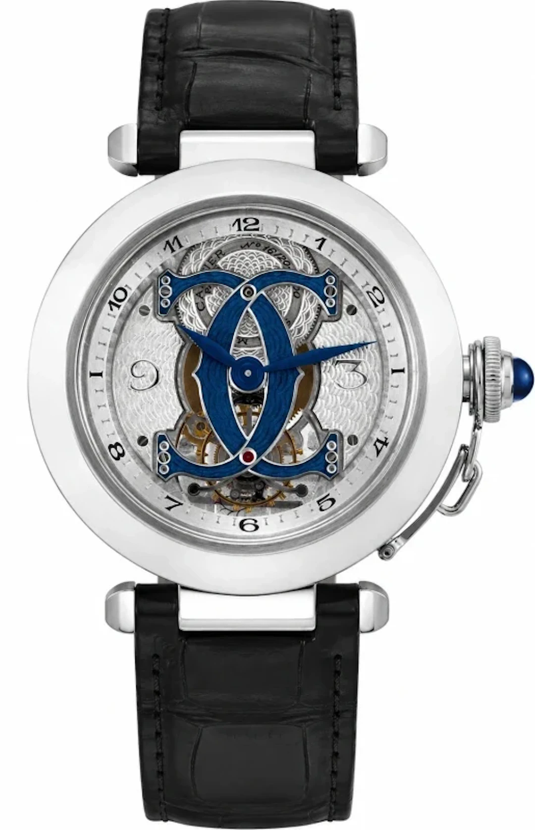 Cartier Pasha Limited Tourbillon 18K White Gold Men's Watch