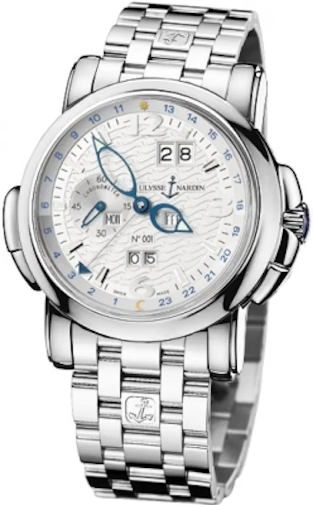 Ulysse Nardin GMT +/- Perpetual Platinum & 18K White gold Men's Watch