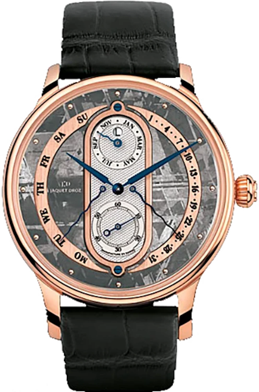 Jaquet Droz Complication Chaux-de-Fonds Perpetual Calendar 18K Rose