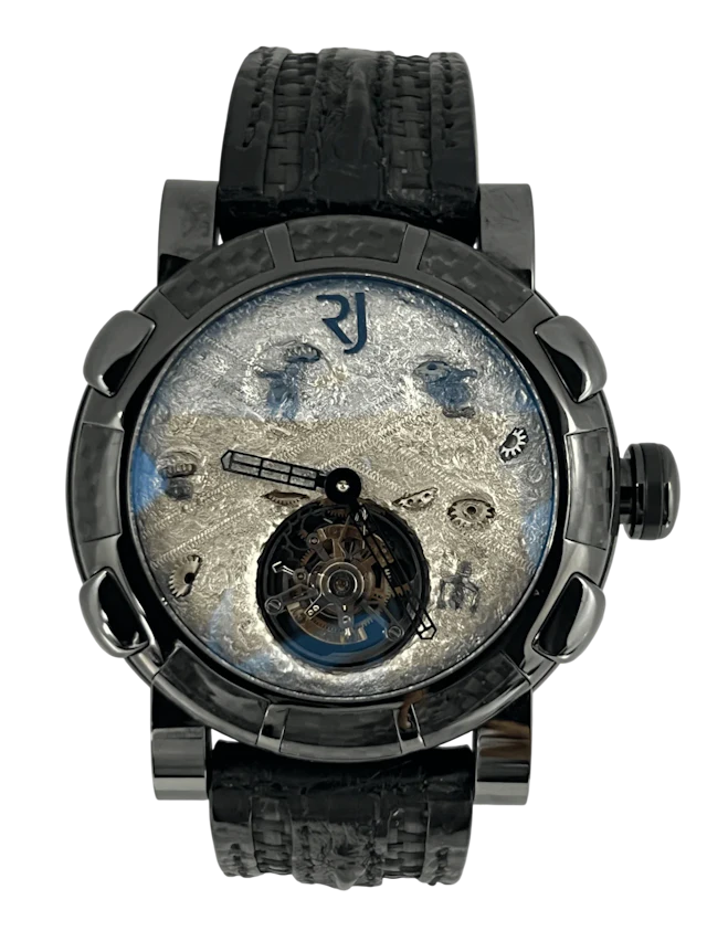 Romain Jerome Air Moon Dust -DNA Crisis Tourbillon Stainless steel