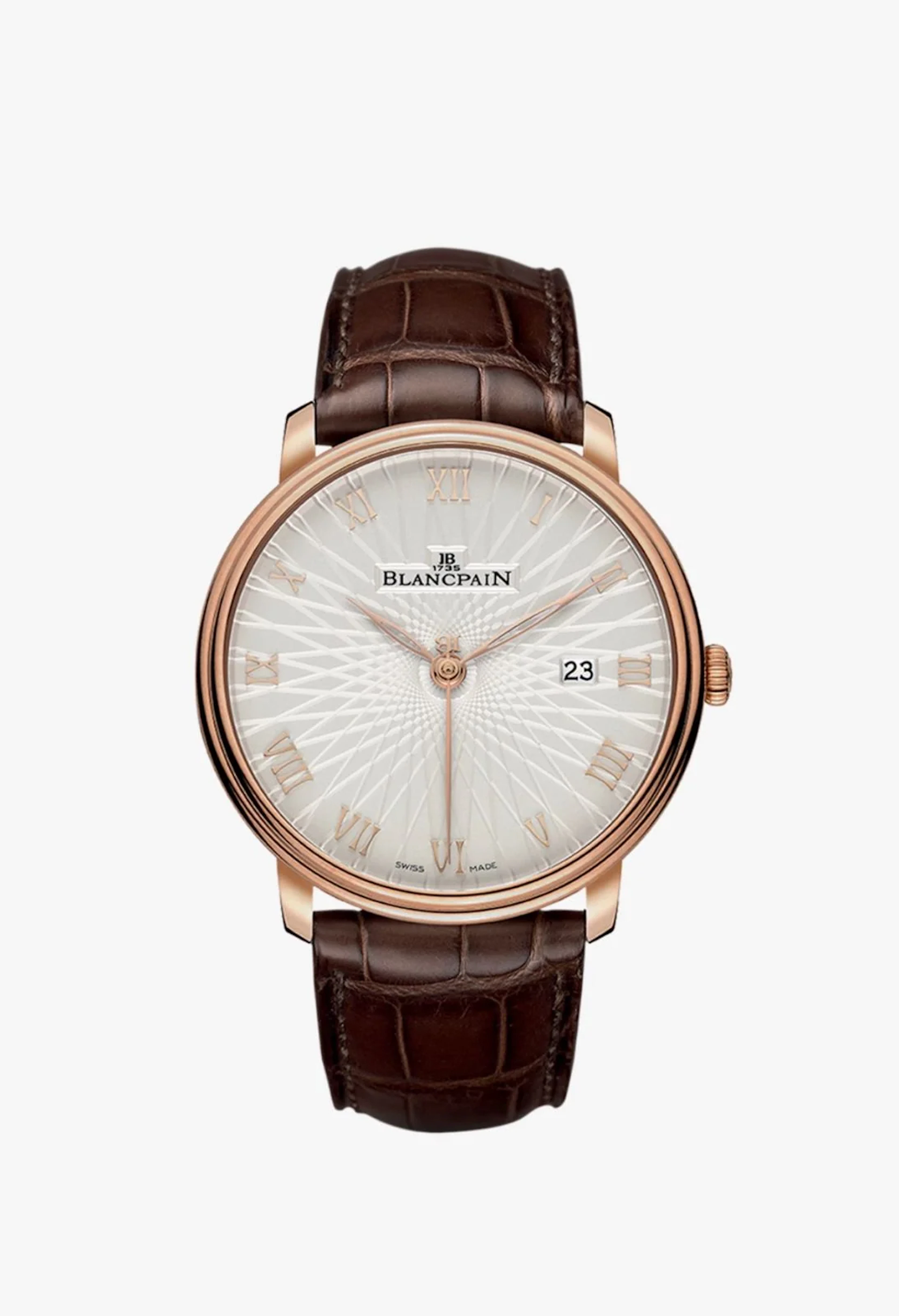 Blancpain Villeret 18K Rose Gold Men`s Watch